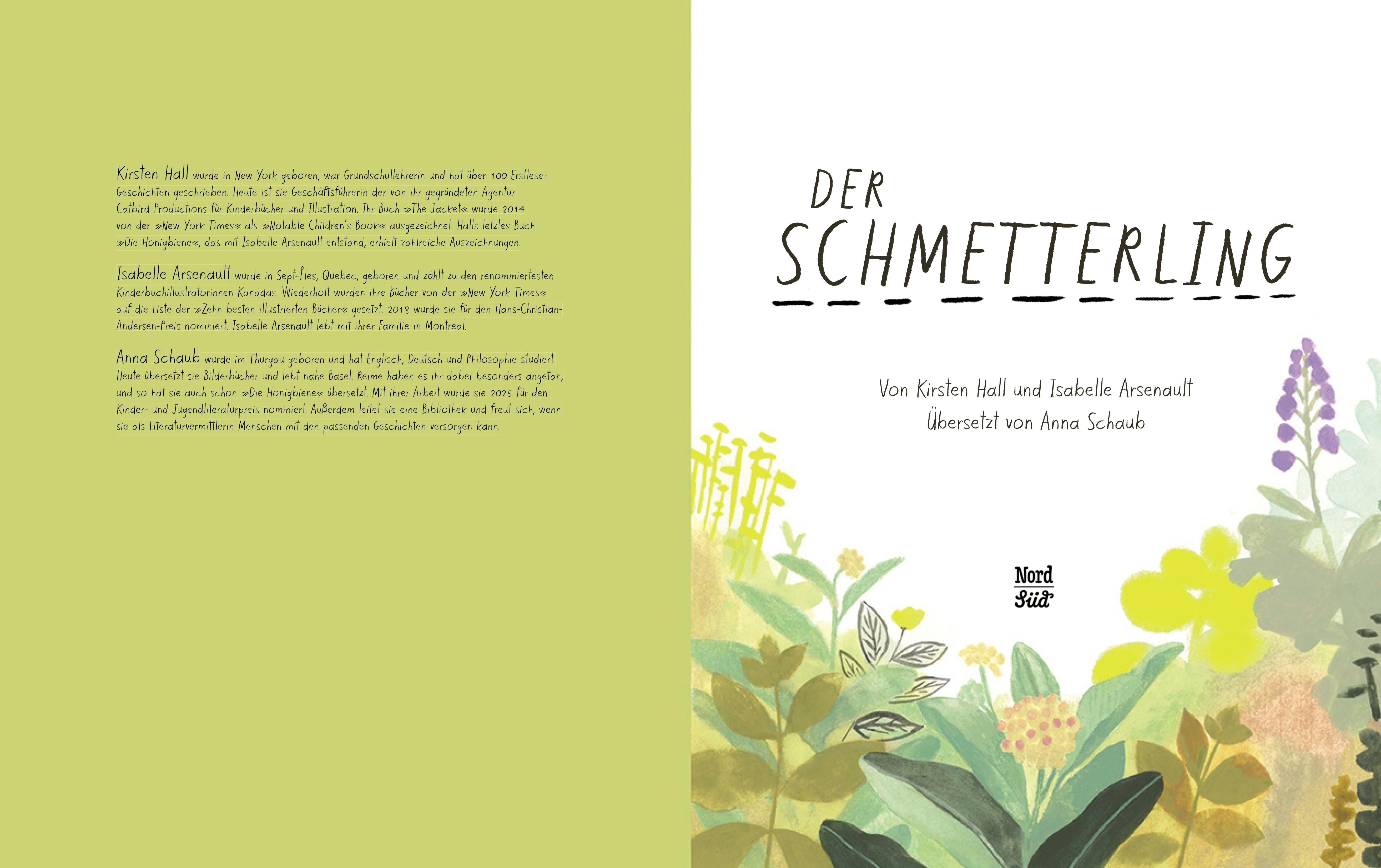 Beispielinhalt (Bild) Der Schmetterling