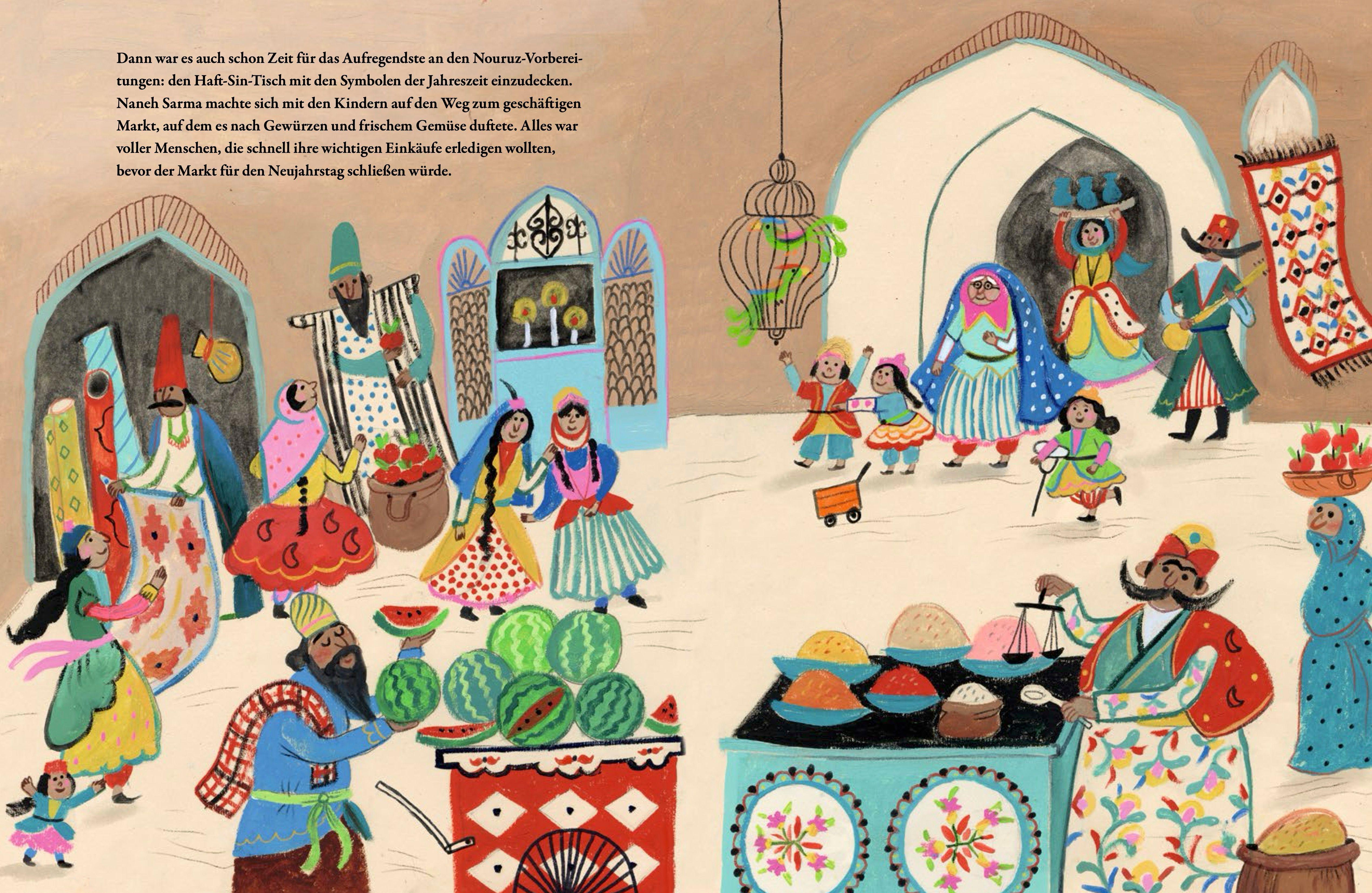 Beispielinhalt (Bild) Willkommen, Onkel Nouruz!