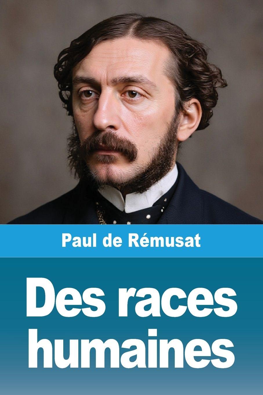 Vorderes Coverbild Des races humaines