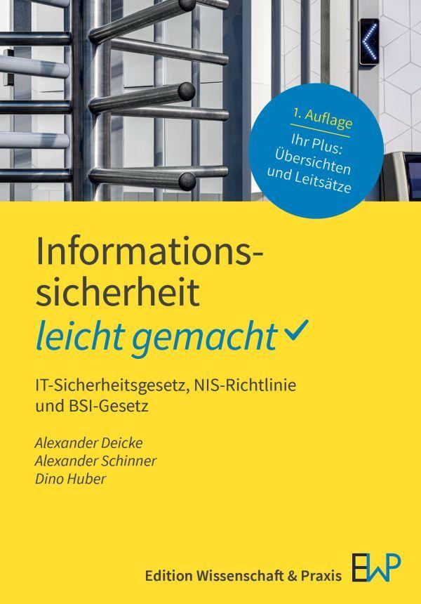 Vorderes Coverbild Informationssicherheit - leicht gemacht