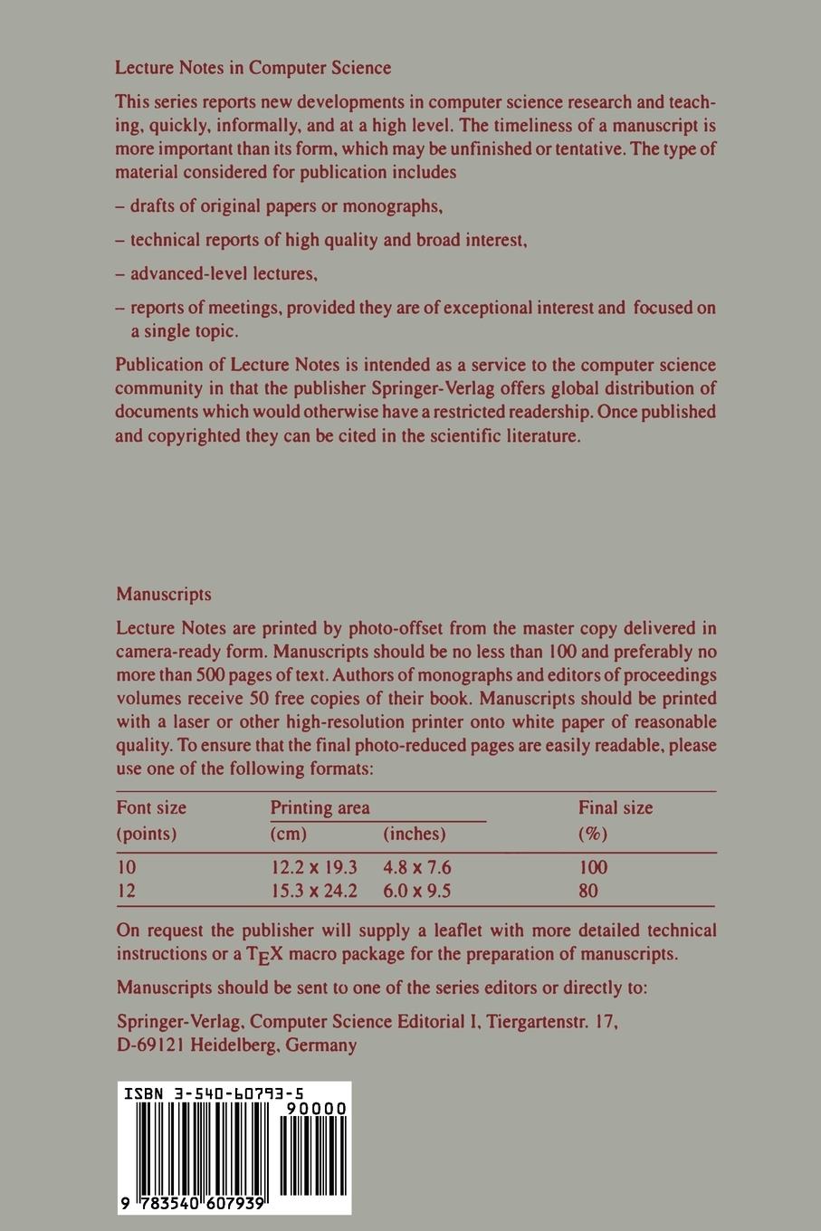 Rückseitencover Recent Developments in Computer Vision