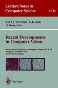 Vorderes Coverbild Recent Developments in Computer Vision