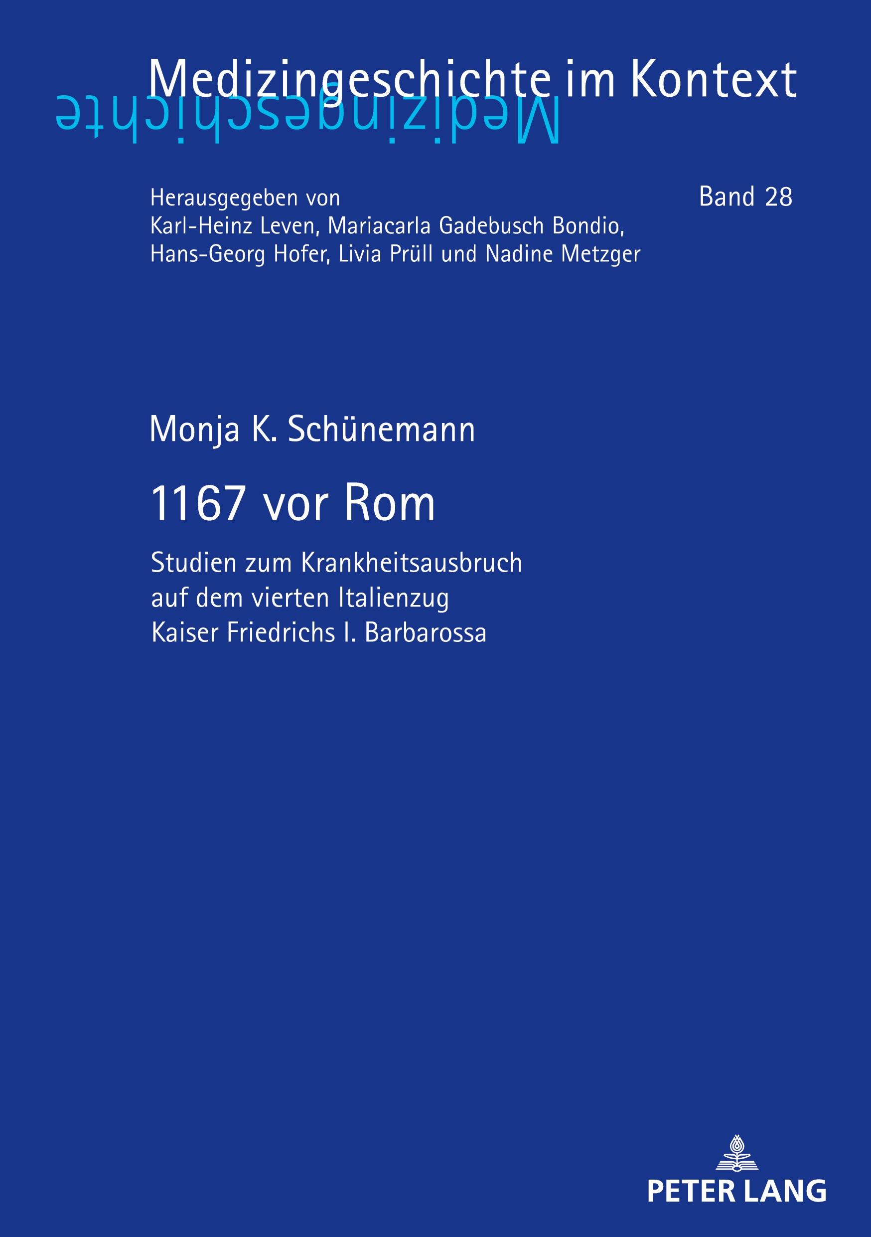 Vorderes Coverbild 1167 vor Rom