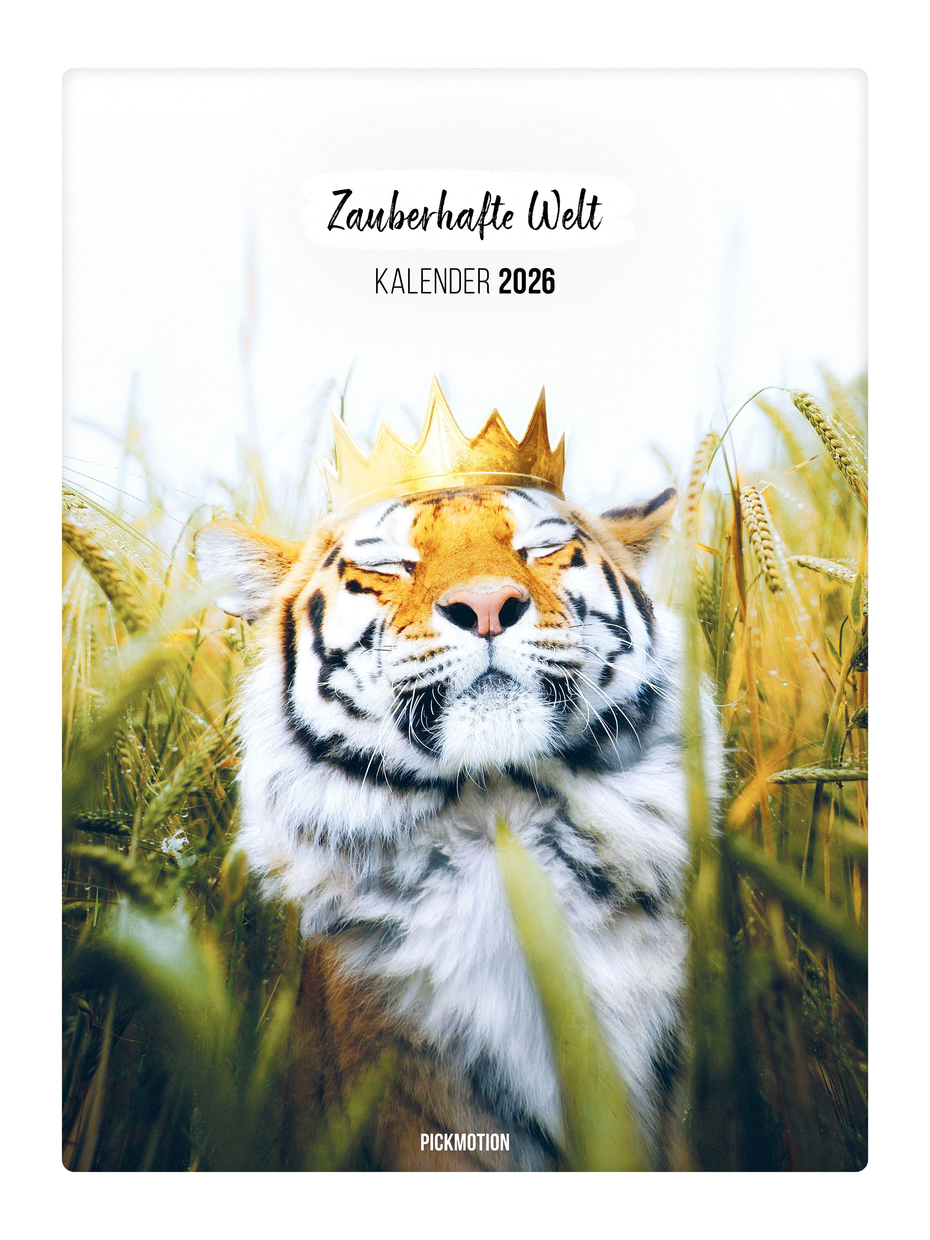 Vorderes Coverbild Wandkalender 2026 - Zauberhafte Welt