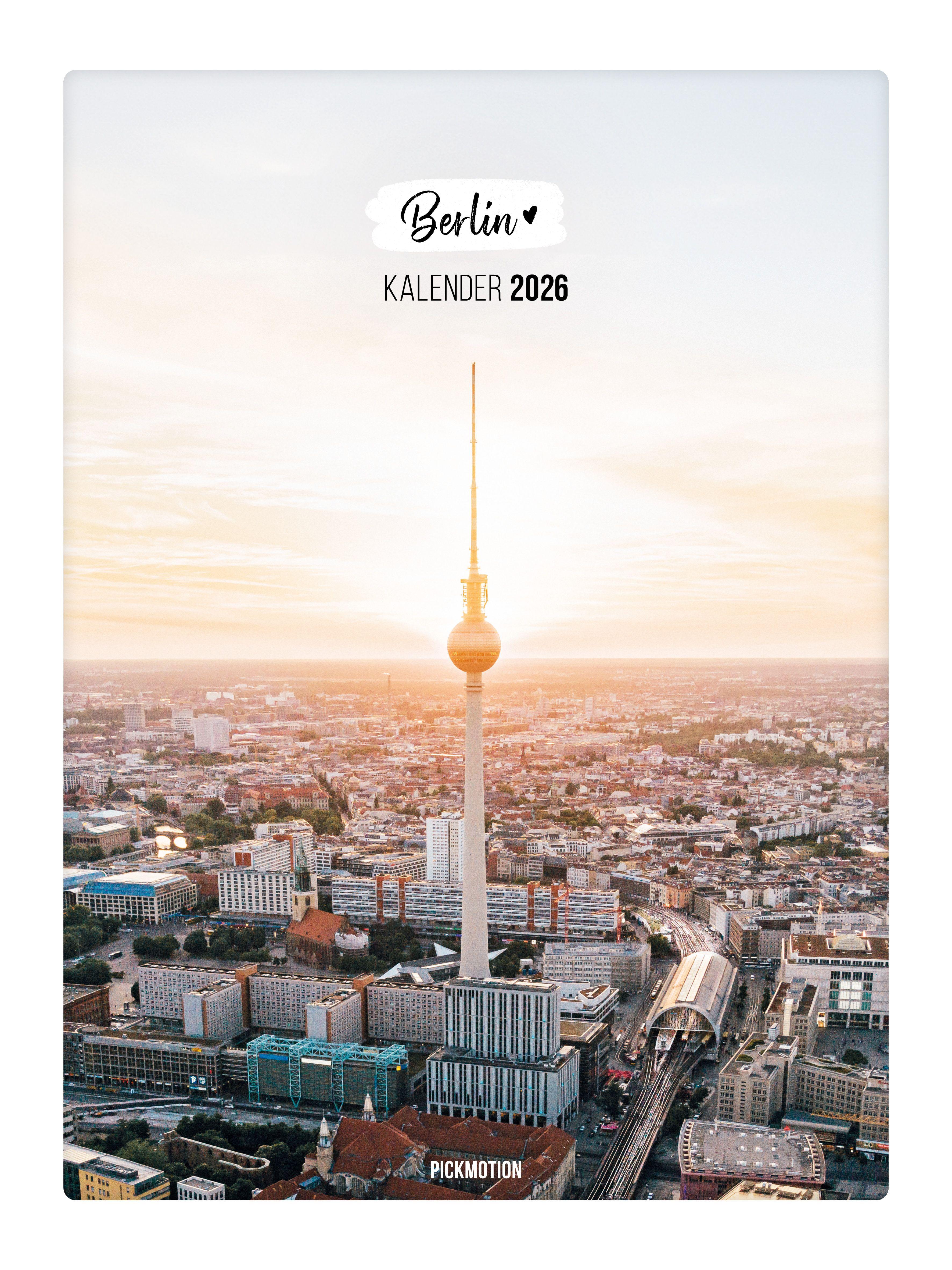 Vorderes Coverbild Wandkalender 2026 - Berlin