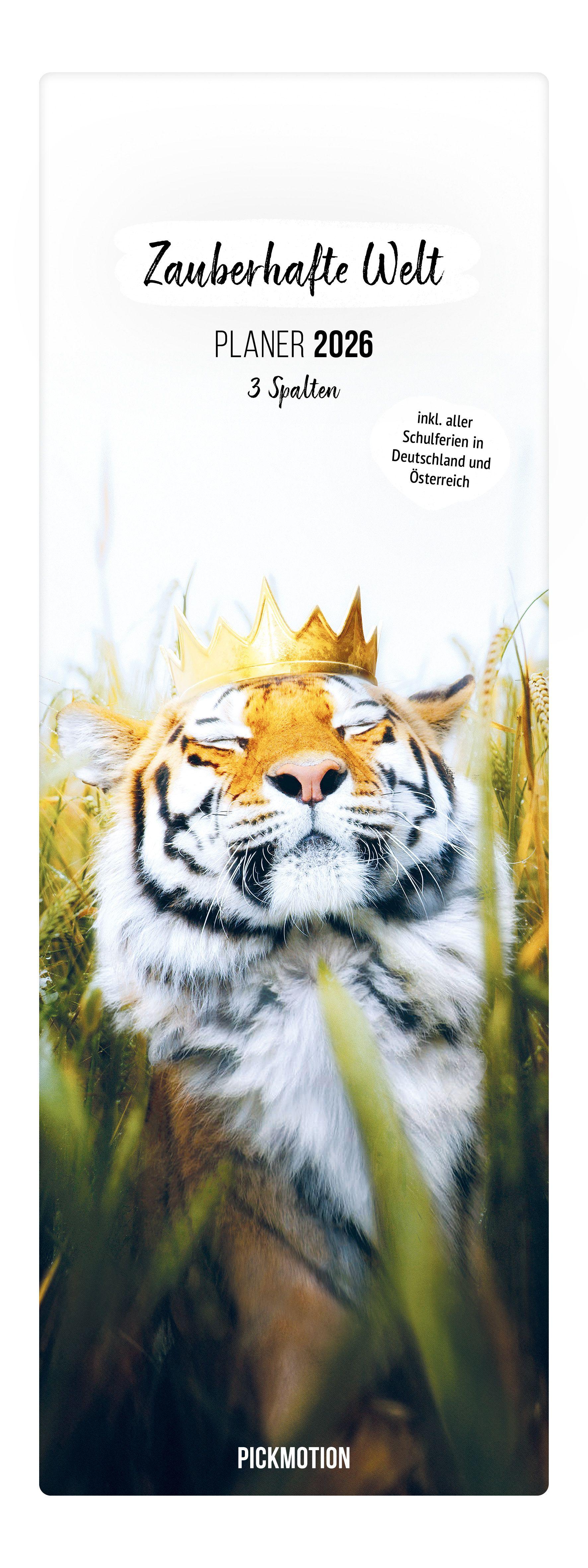Vorderes Coverbild Planer 2026 - Zauberhafte Welt
