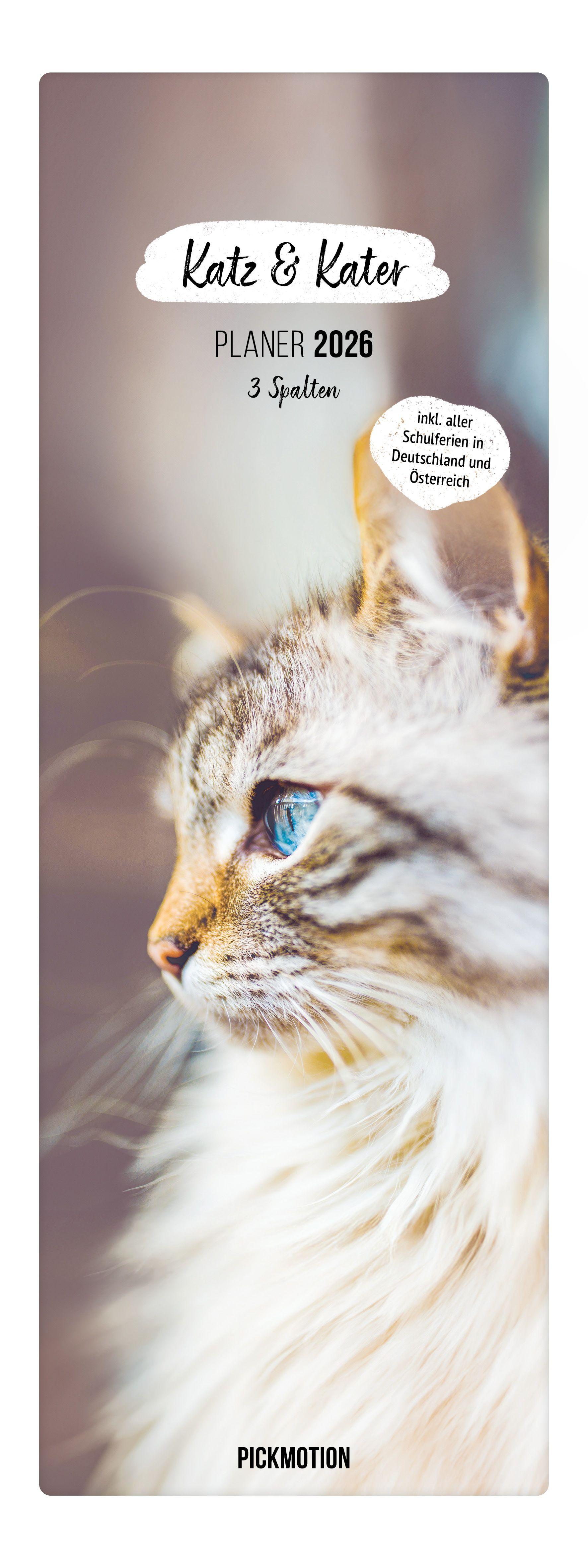 Vorderes Coverbild Planer 2026 - Katz & Kater