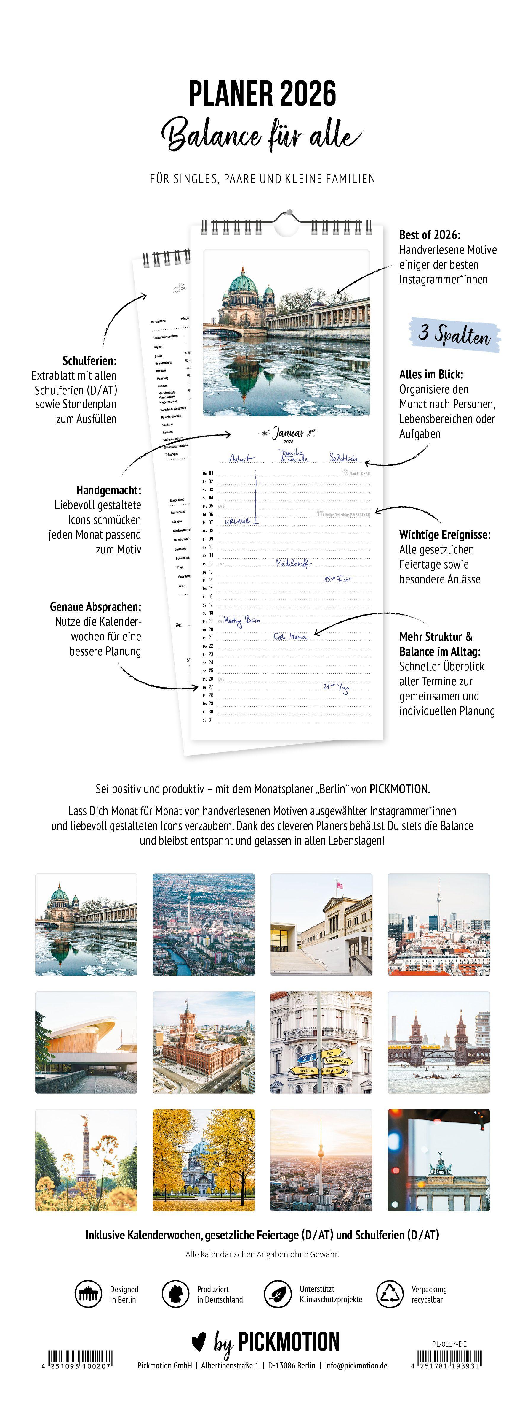 Beispielinhalt (Bild) Planer 2026 - Berlin