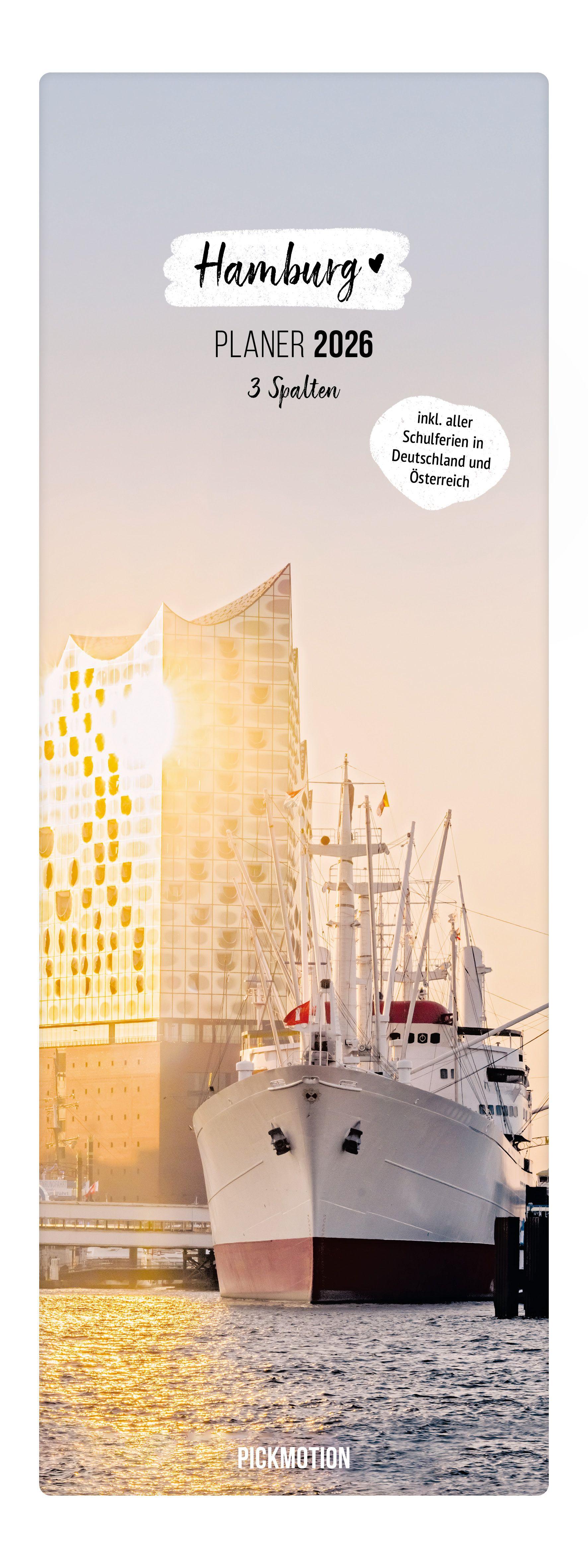 Vorderes Coverbild Planer 2026 - Hamburg