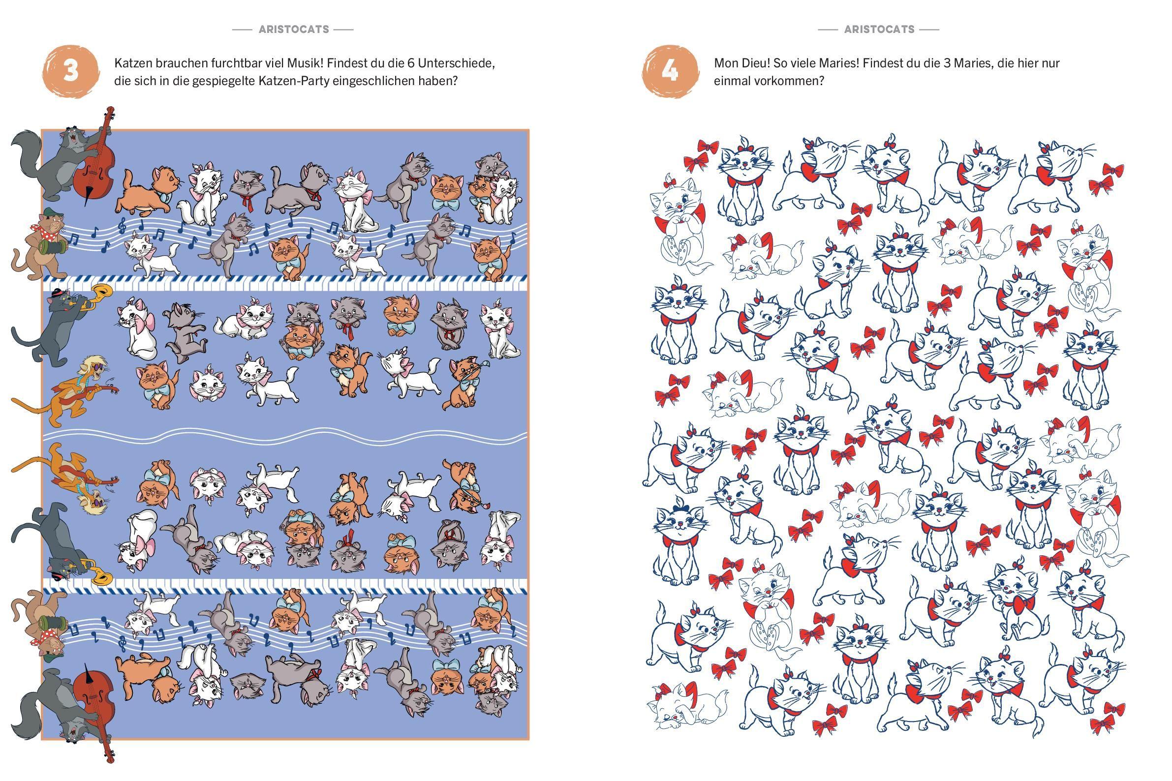 Beispielinhalt (Bild) Suchrätsel Disney