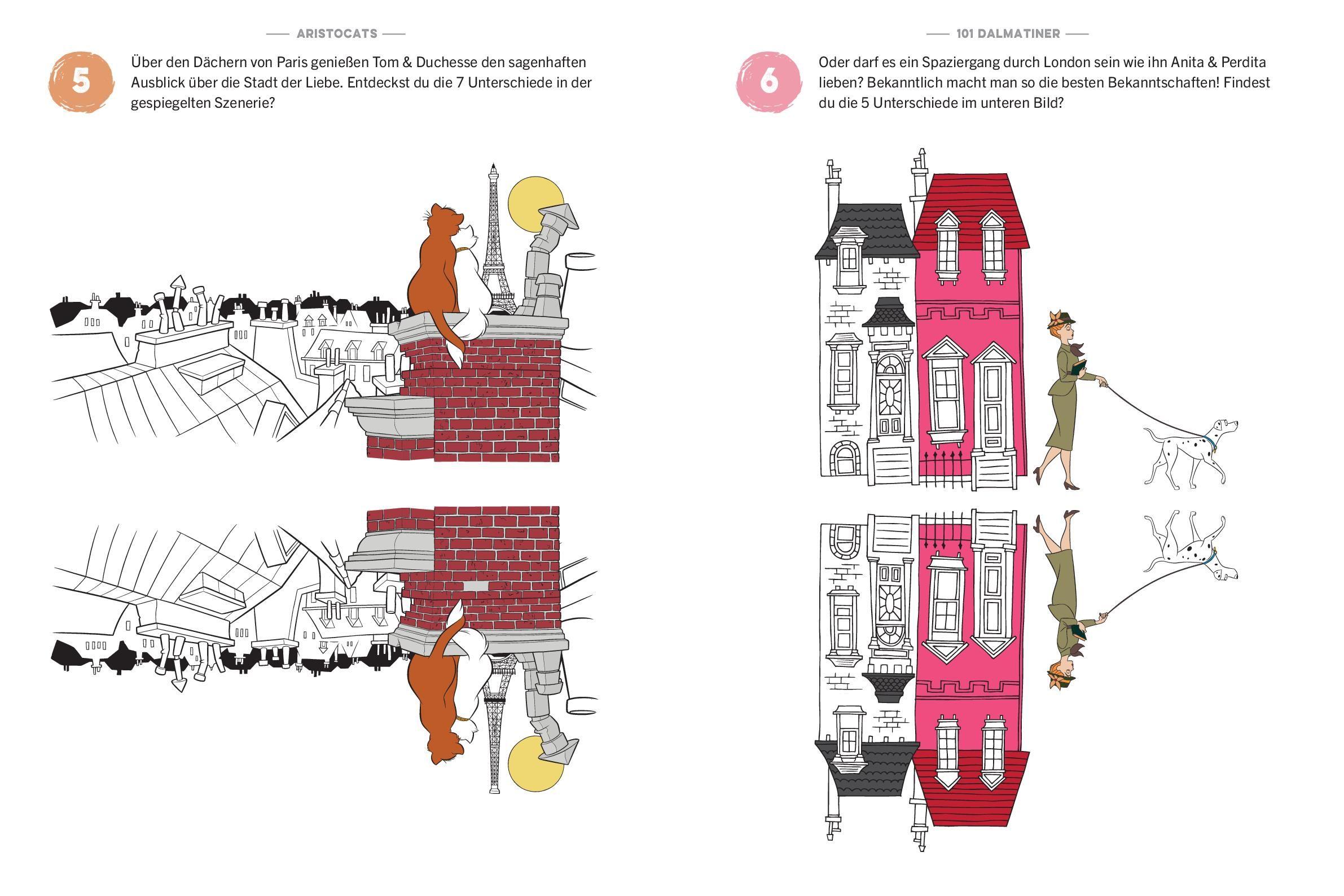 Beispielinhalt (Bild) Suchrätsel Disney