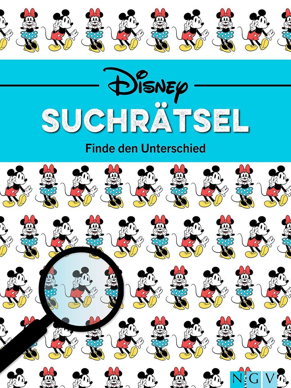 Vorderes Coverbild Suchrätsel Disney