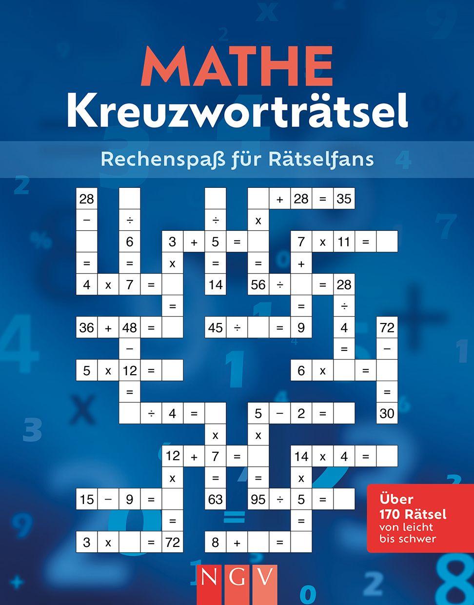 Vorderes Coverbild Mathe-Kreuzworträtsel