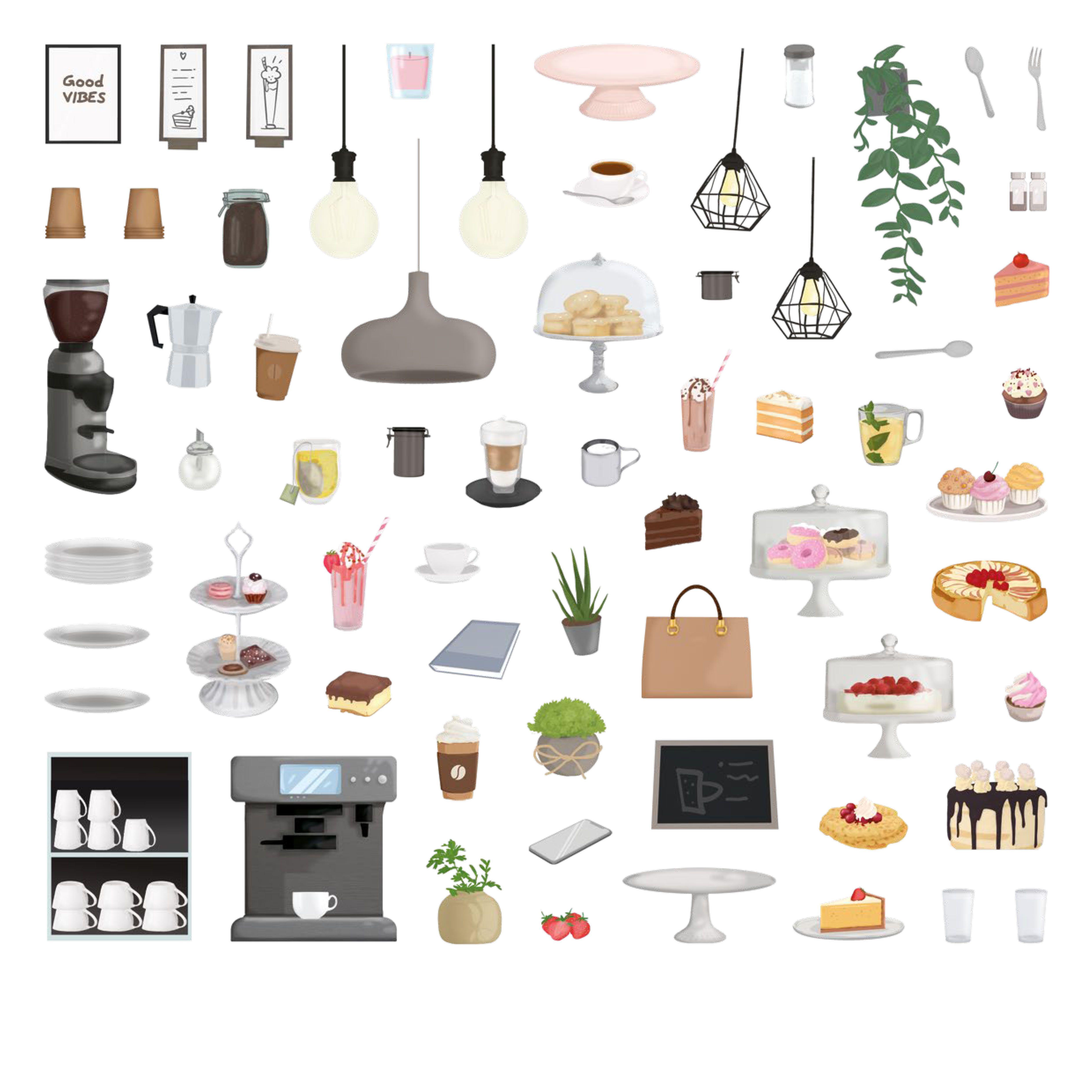 Beispielinhalt (Bild) Kleine Auszeiten - Stickern & Relaxen