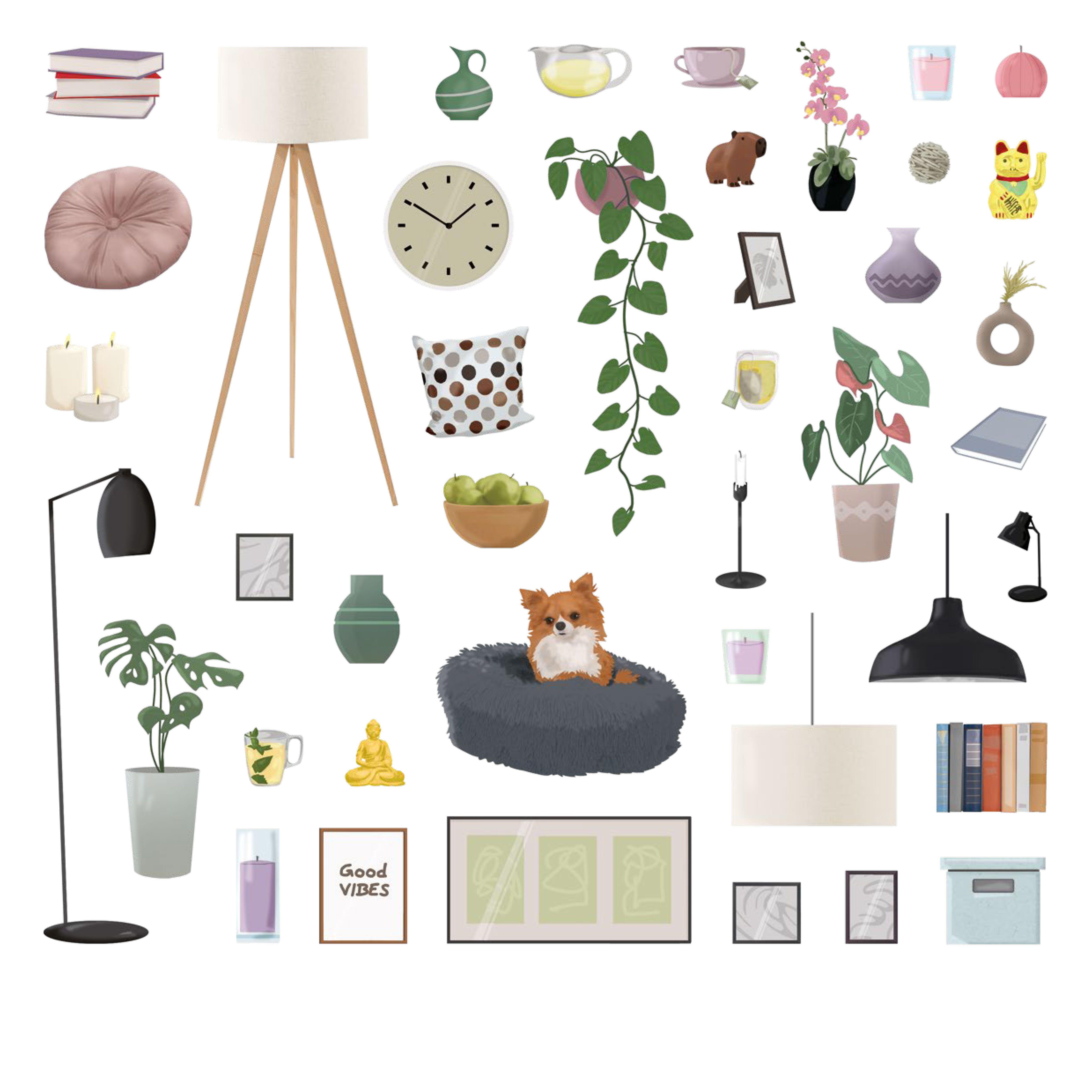 Beispielinhalt (Bild) Home & Garden - Stickern & Relaxen