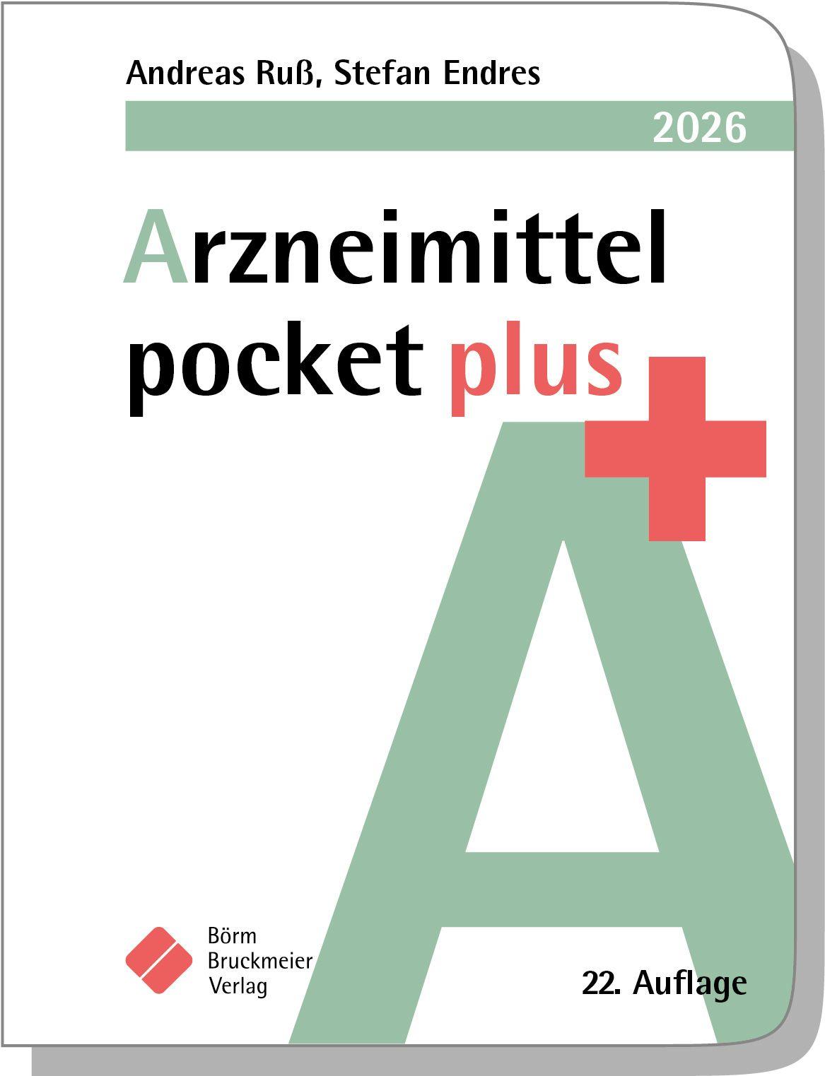 Vorderes Coverbild Arzneimittel pocket plus 2026