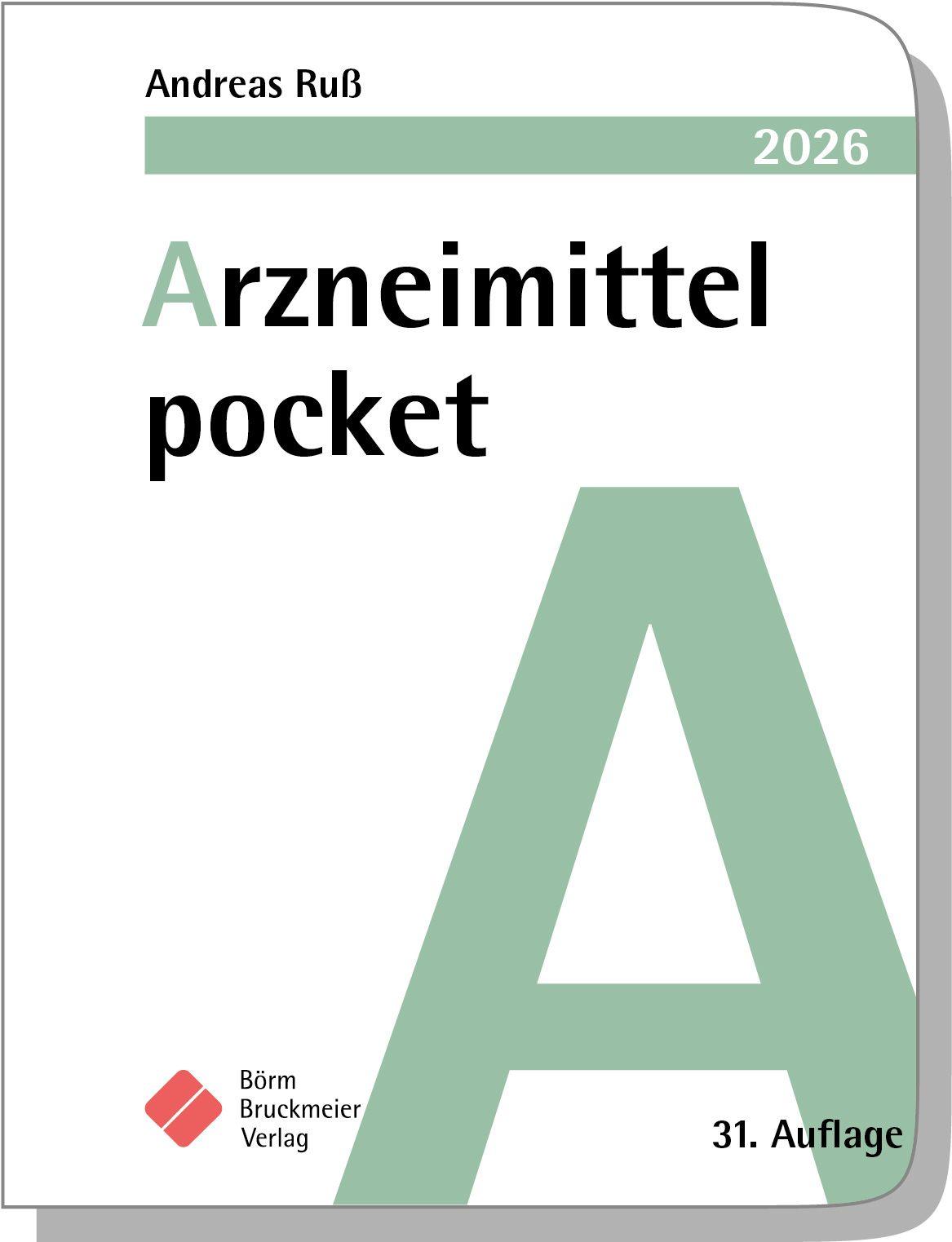 Vorderes Coverbild Arzneimittel pocket 2026