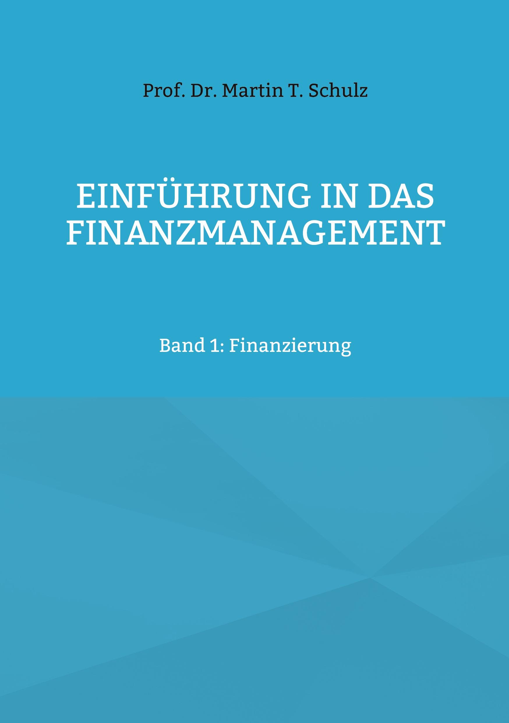 Vorderes Coverbild Einführung in das Finanzmanagement