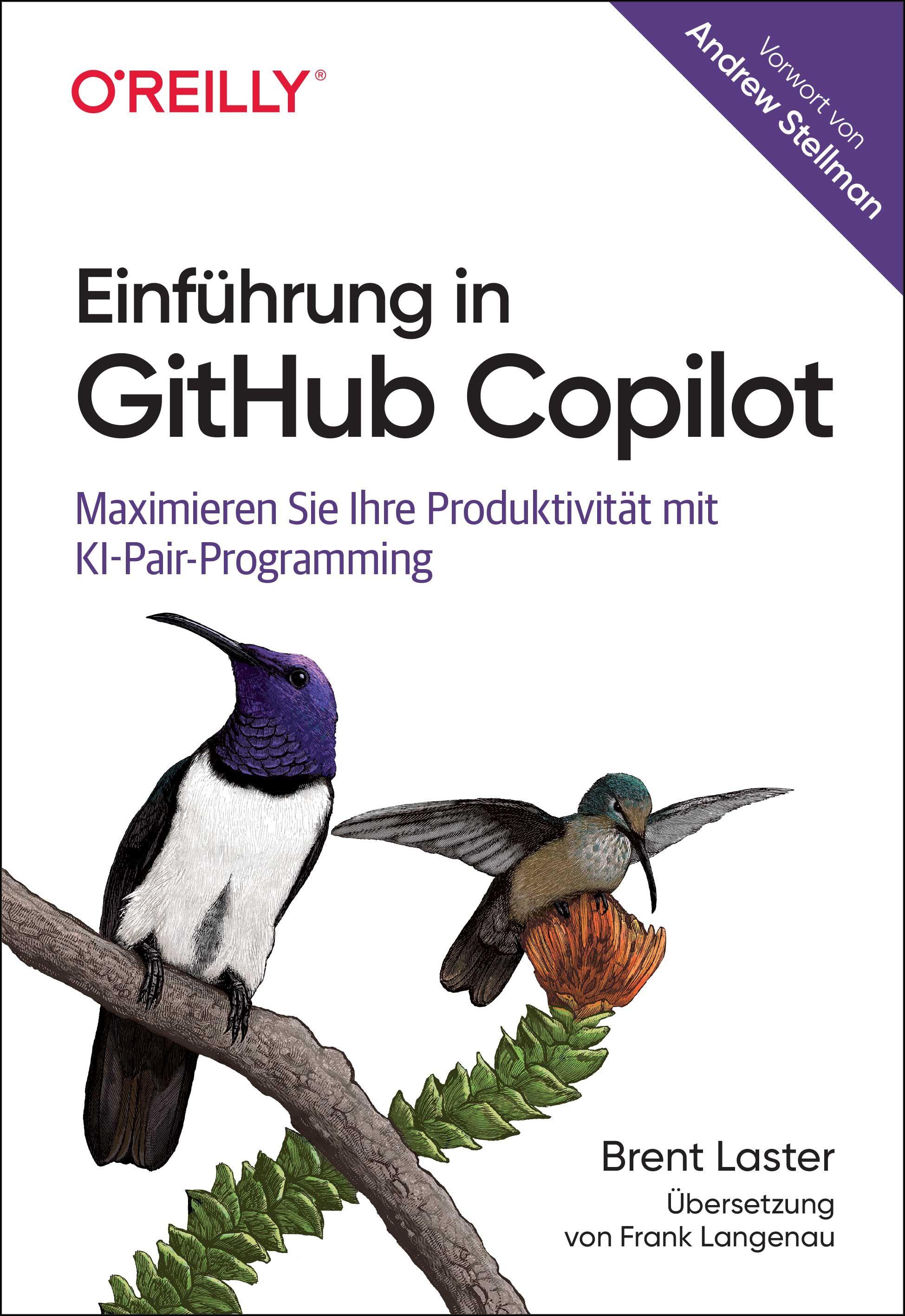 Vorderes Coverbild Einführung in GitHub Copilot