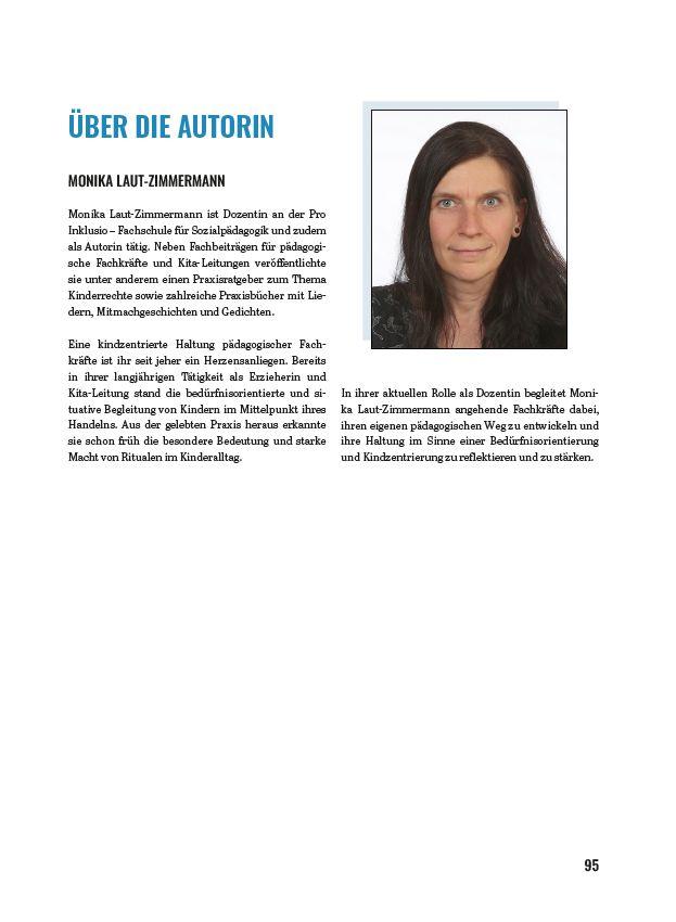 Beispielinhalt (Bild) Mit Ritualen durch den Kita-Alltag