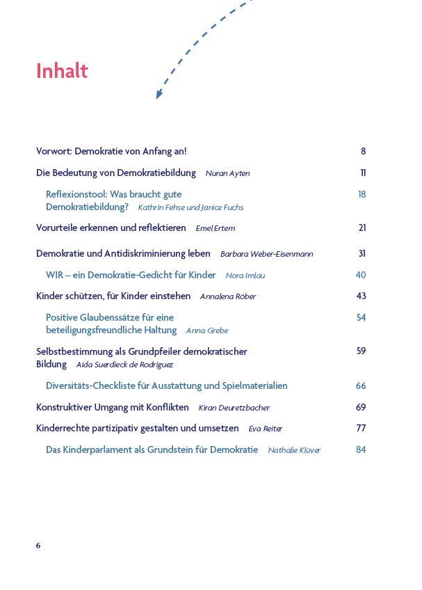 Beispielinhalt (Bild) Demokratische Werte in der Praxis leben