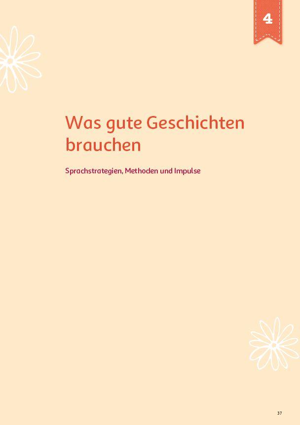 Beispielinhalt (Bild) Mit Kita-Kindern Geschichten erzählen
