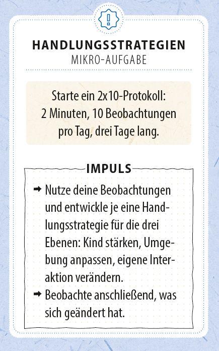 Beispielinhalt (Bild) Verhalten verstehen, Herausforderungen begleiten