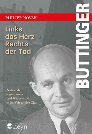 Vorderes Coverbild BUTTINGER Links das Herz - Rechts der Tod