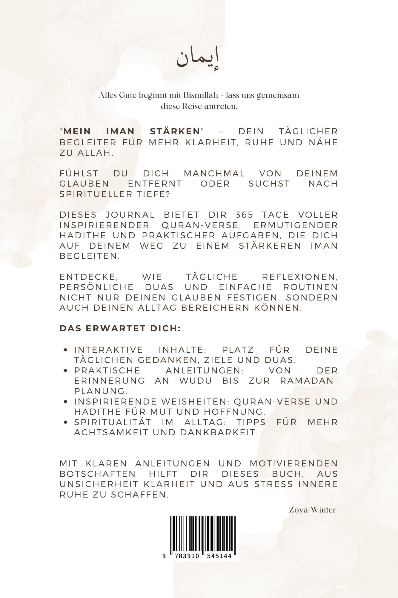 Rückseitencover Mein Iman