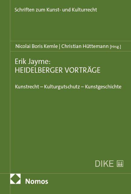 Vorderes Coverbild Erik Jayme: HEIDELBERGER VORTRÄGE