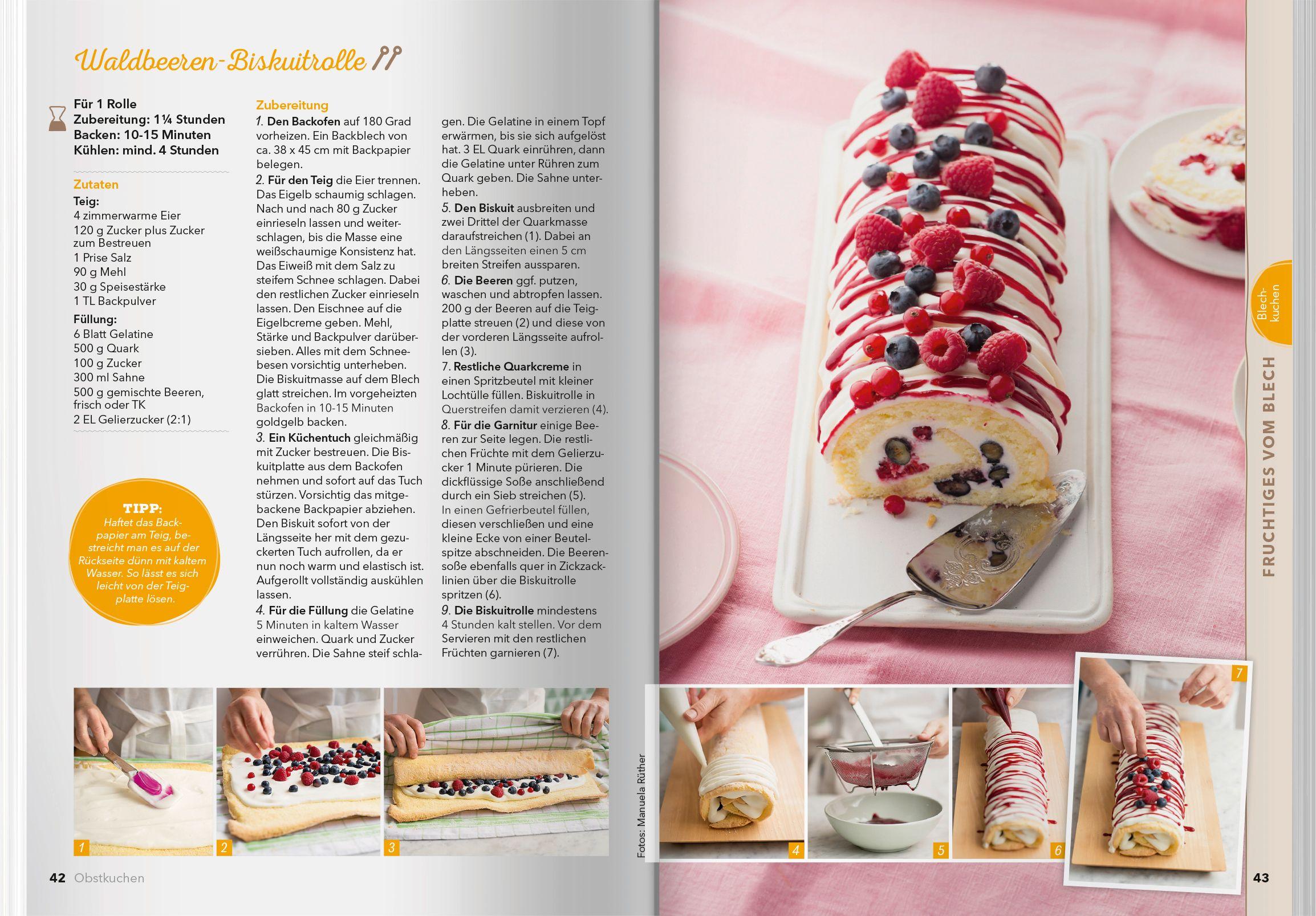 Beispielinhalt (Bild) Landlust Hausgemacht Obstkuchen