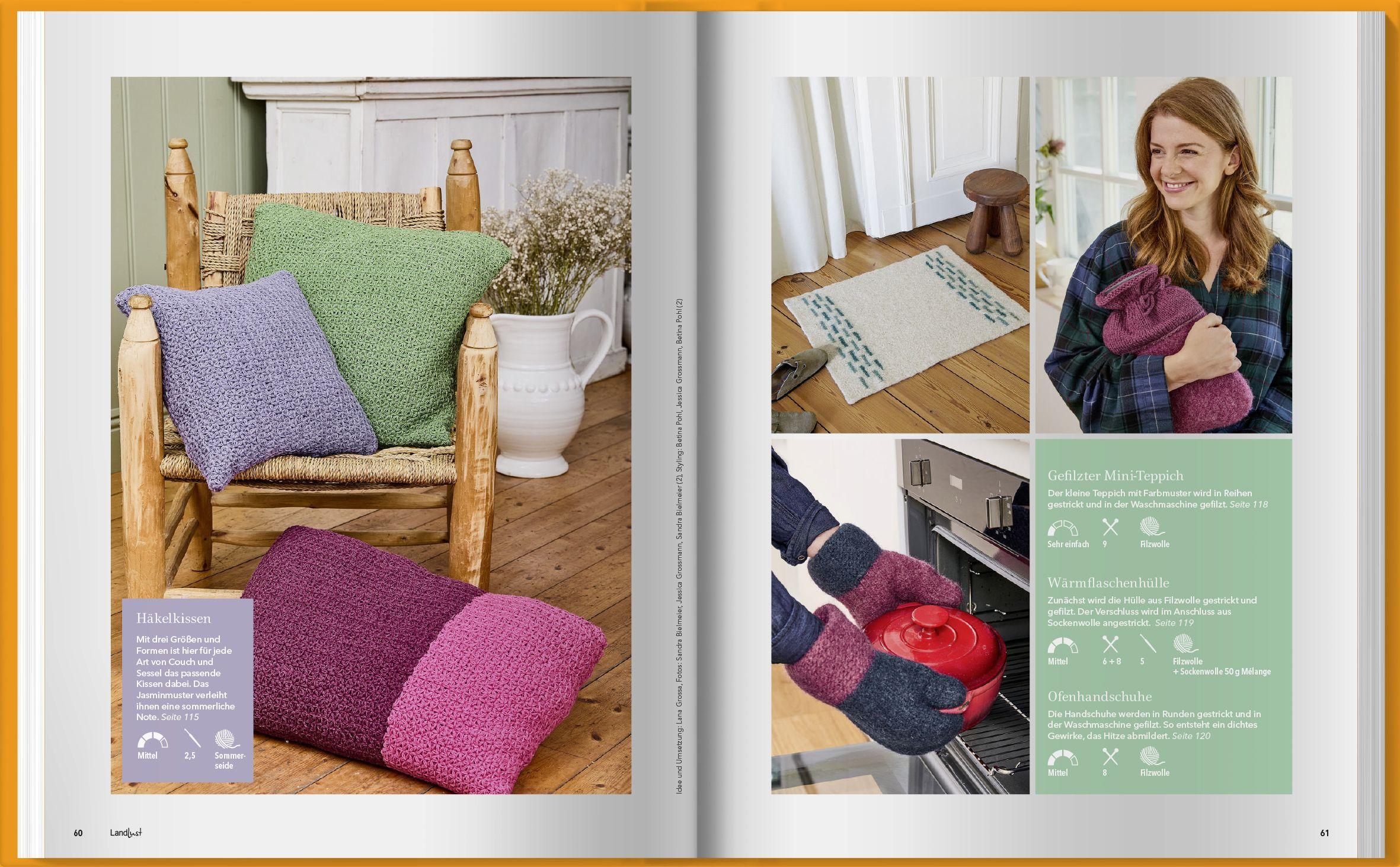 Beispielinhalt (Bild) Landlust Stricken