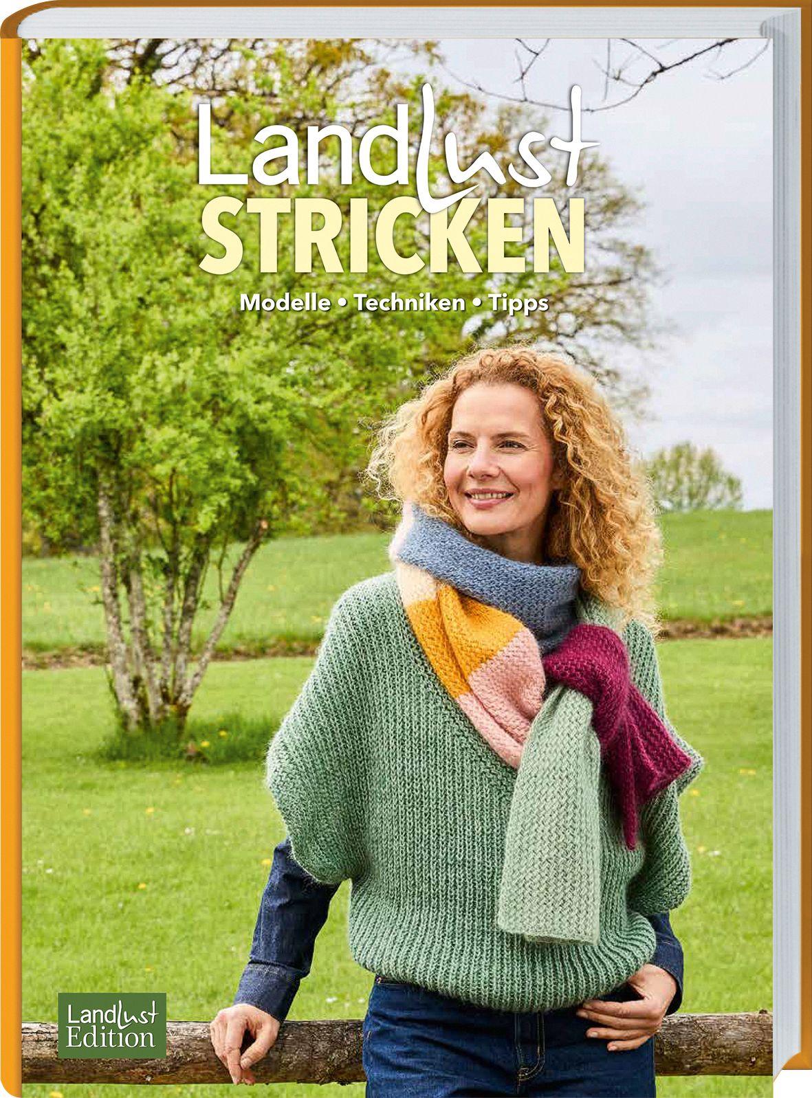 Vorderes Coverbild Landlust Stricken
