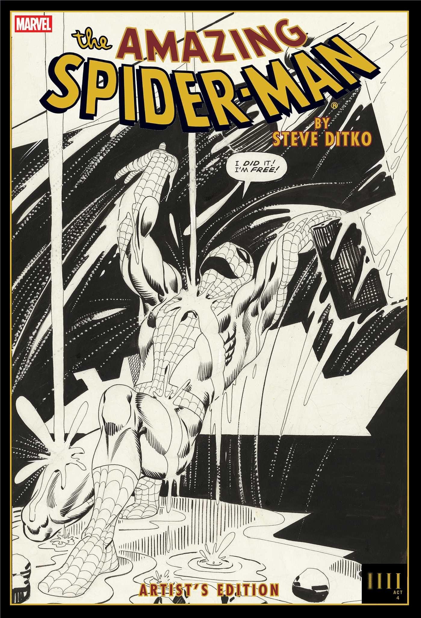 Vorderes Coverbild The Amazing Spider-Man by Steve Ditko Artist's Edition