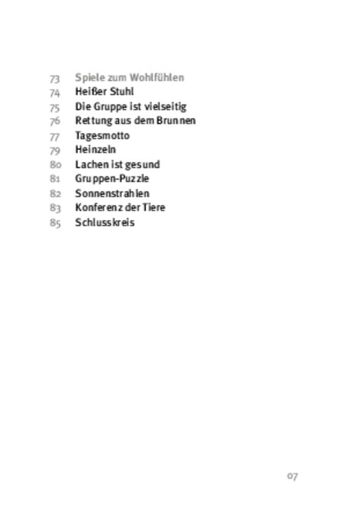 Beispielinhalt (Bild) Die 50 besten Spiele für mehr Sozialkompetenz