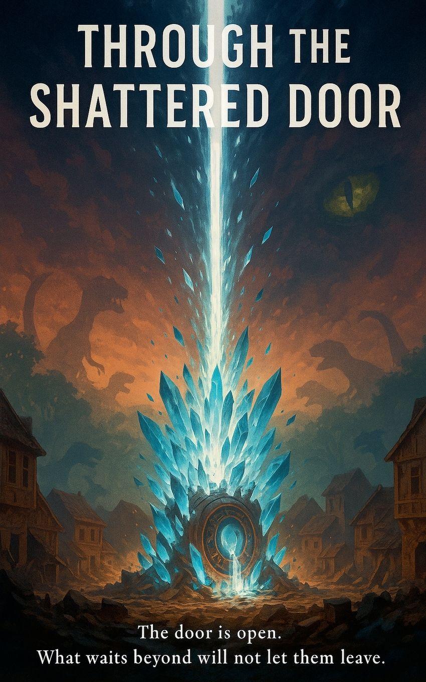 Vorderes Coverbild Through the Shattered Door