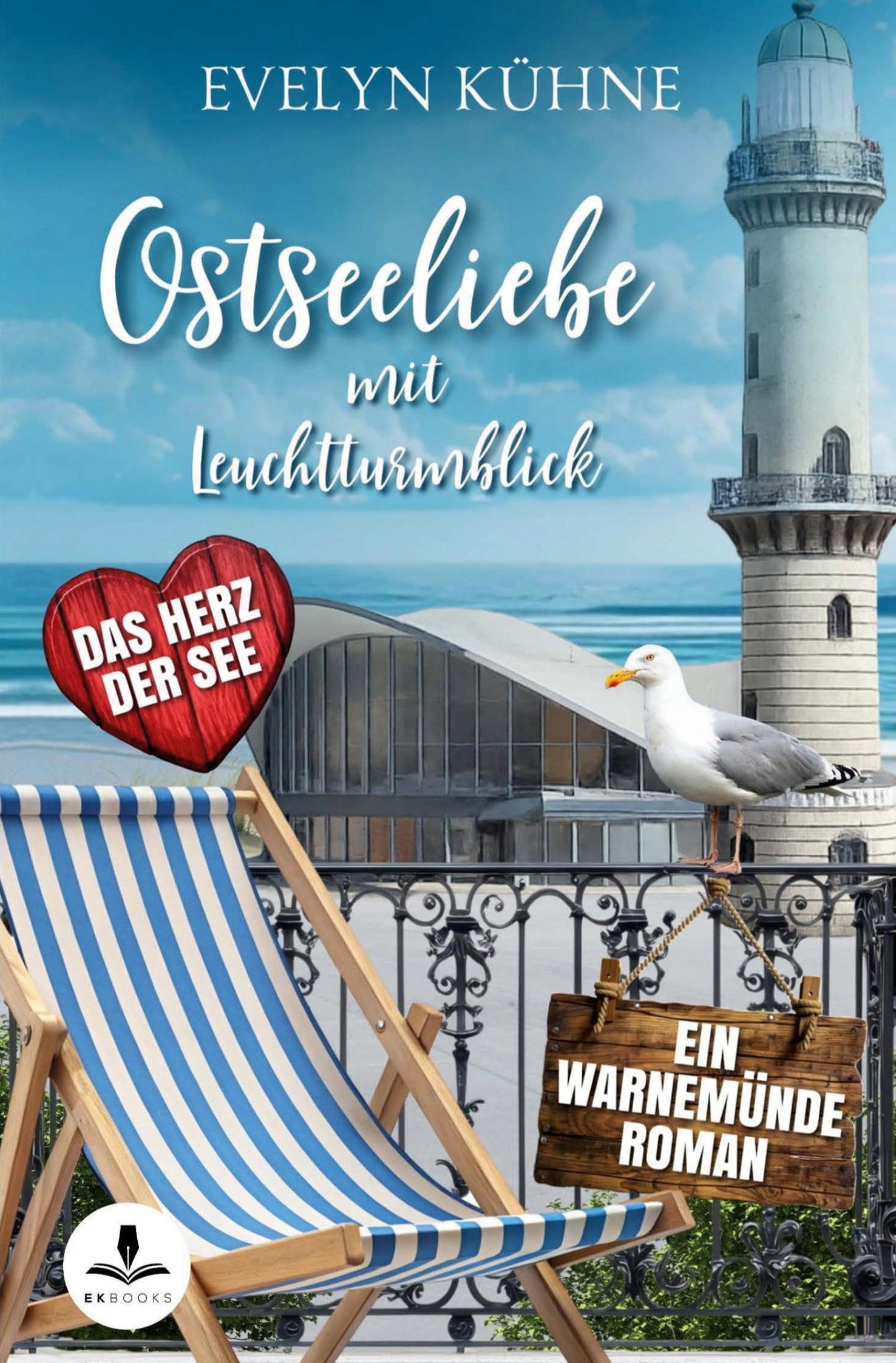 Vorderes Coverbild Ostseeliebe mit Leuchtturmblick