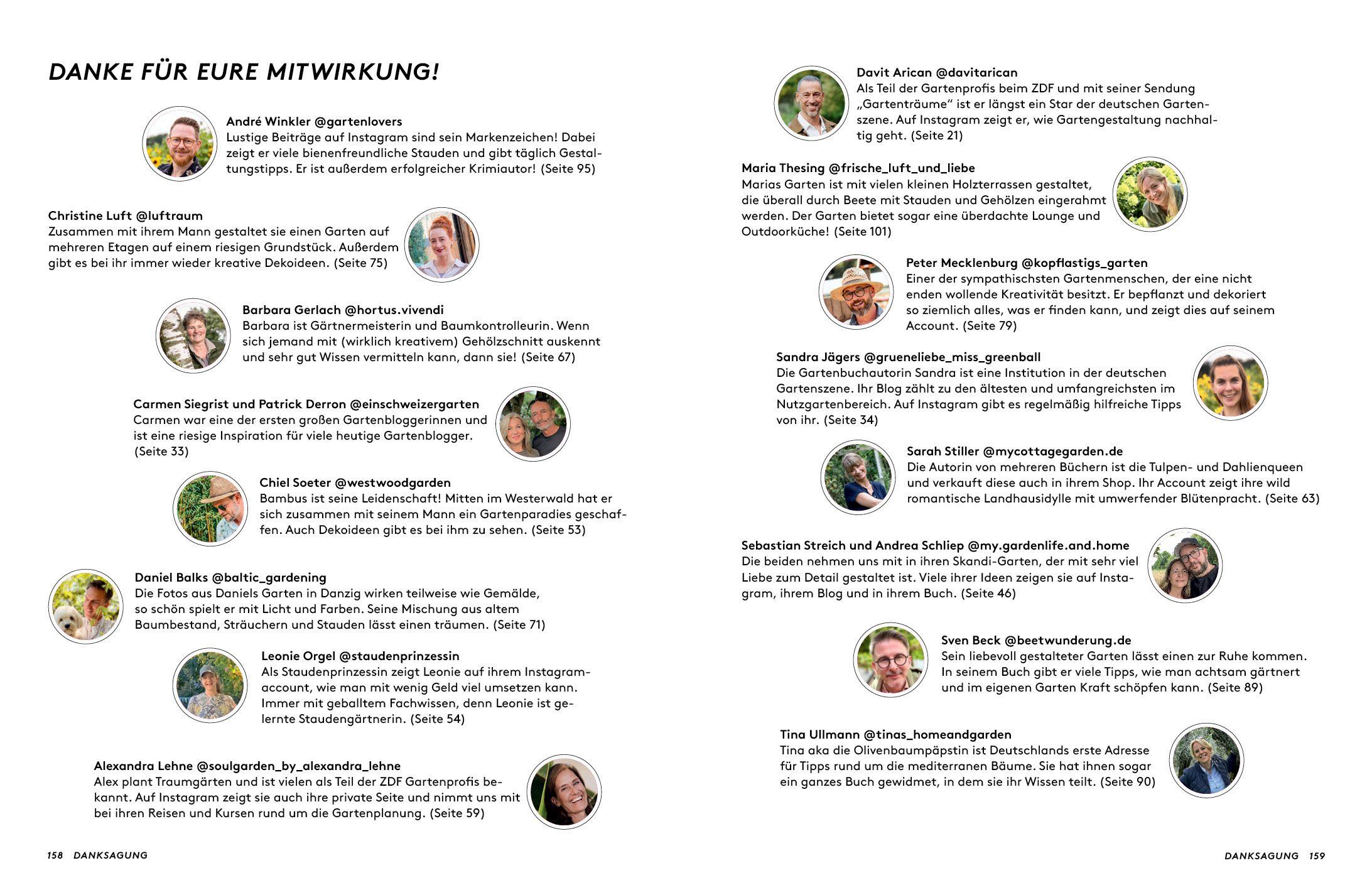 Beispielinhalt (Bild) Kleine Bäume für den Garten