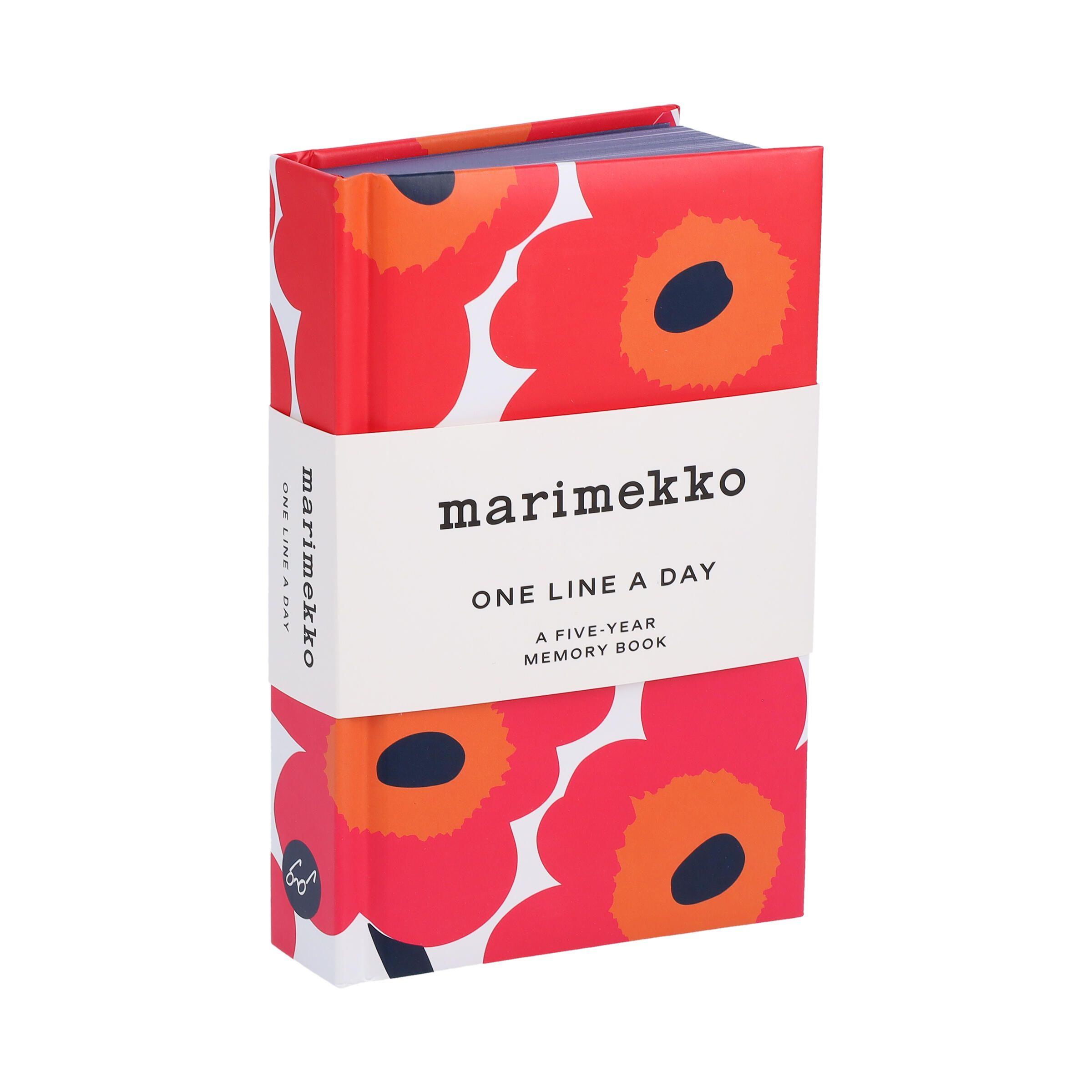 Vorderes Coverbild Marimekko One Line a Day (Red Unikko)