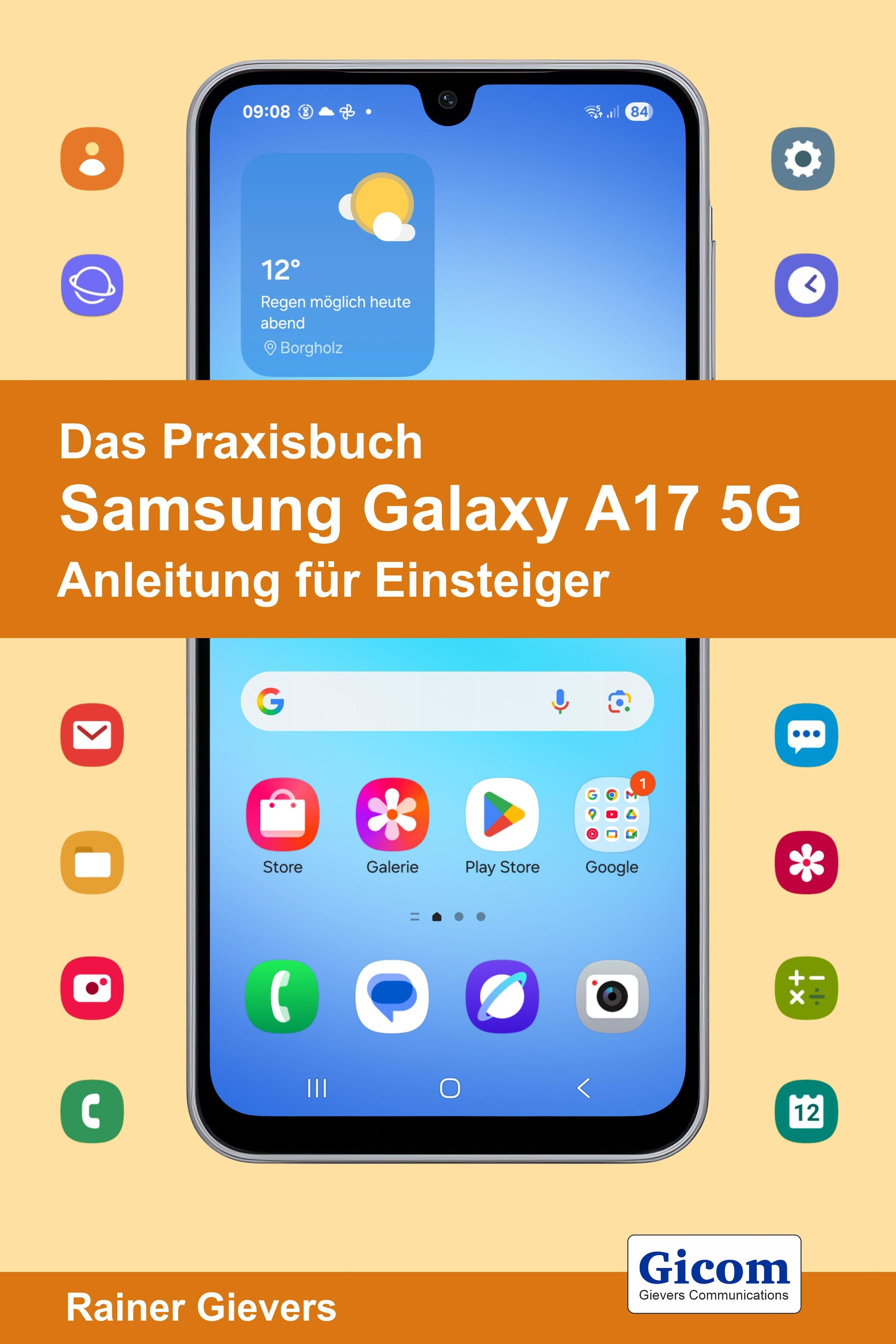 Vorderes Coverbild Das Praxisbuch Samsung Galaxy A17 5G - Anleitung für Einsteiger