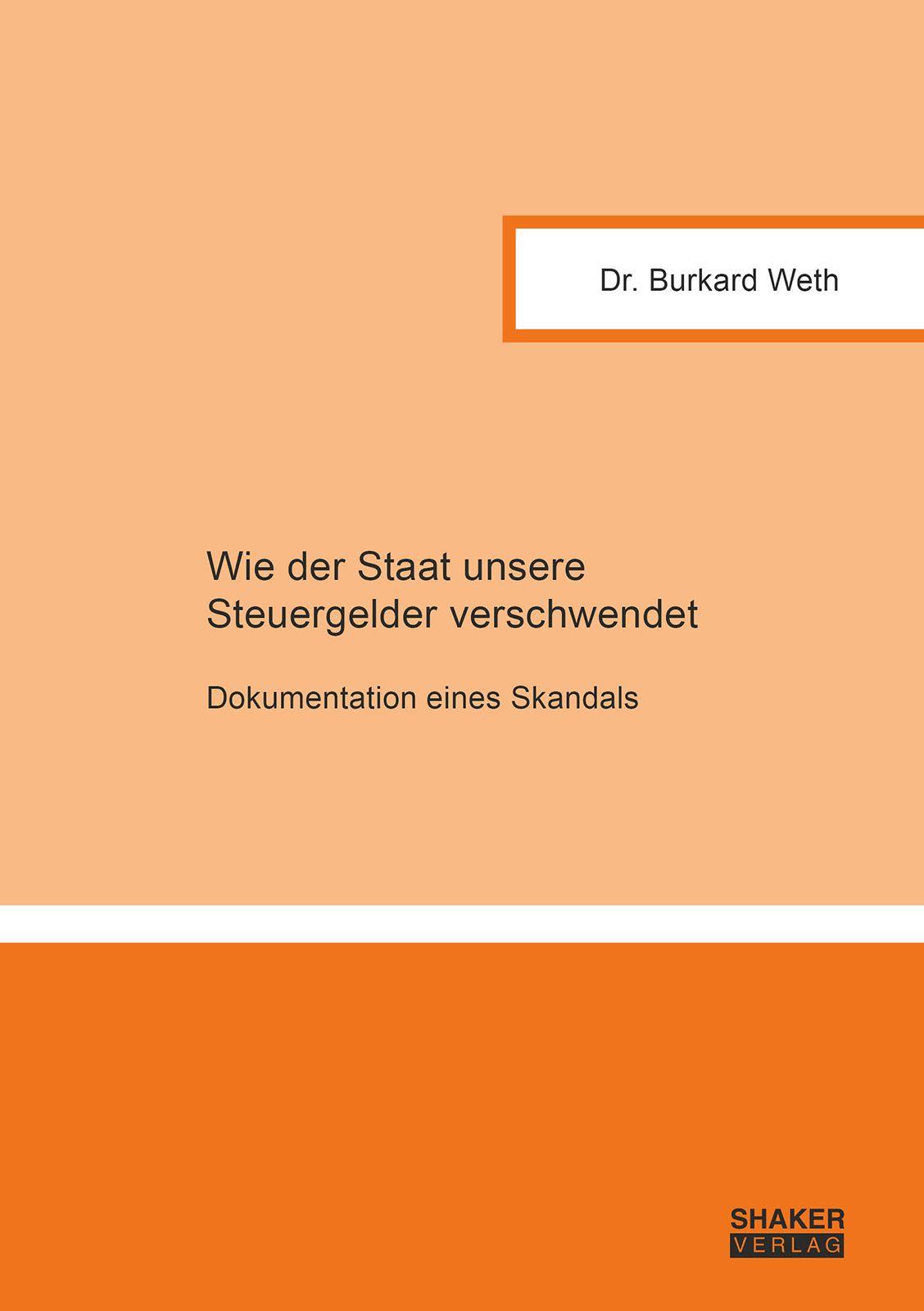 Vorderes Coverbild Wie der Staat unsere Steuergelder verschwendet