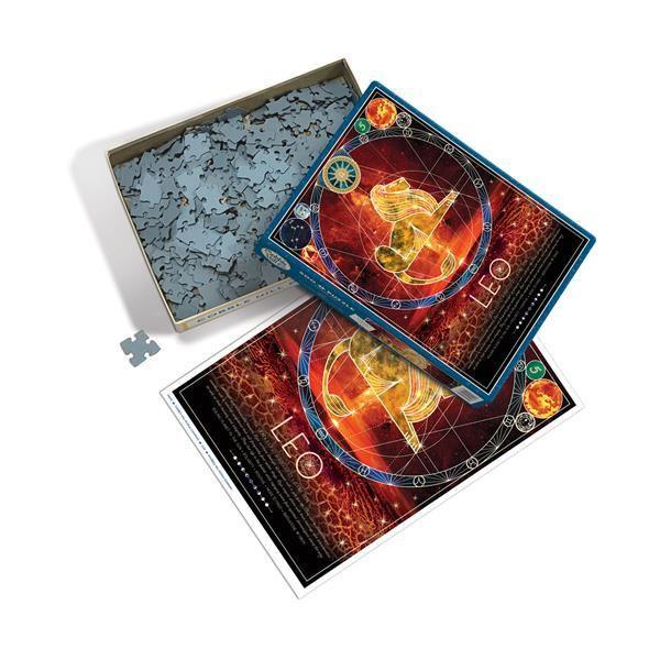 Beispielinhalt (Bild) Sternzeichen Löwe 500 Teile