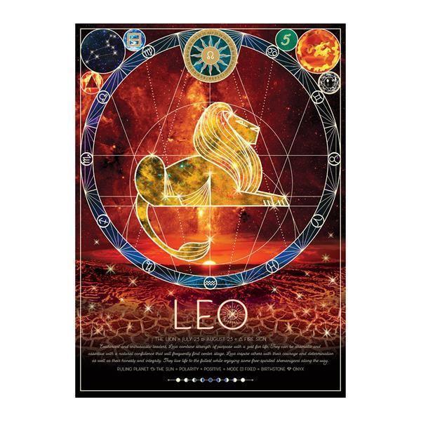 Beispielinhalt (Bild) Sternzeichen Löwe 500 Teile