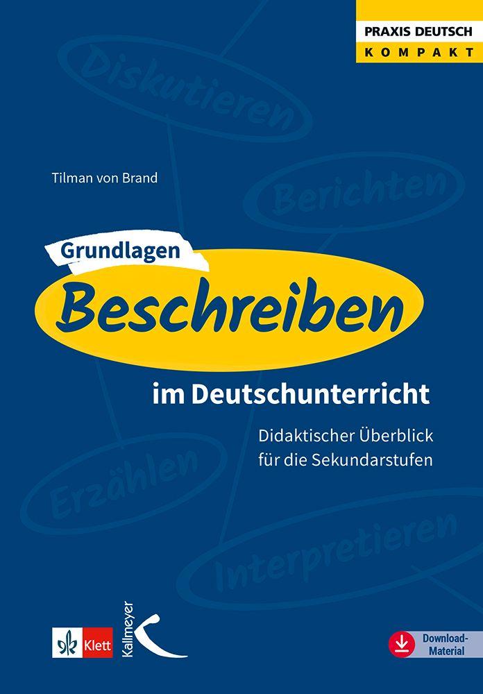 Vorderes Coverbild Grundlagen: Beschreiben im Deutschunterricht