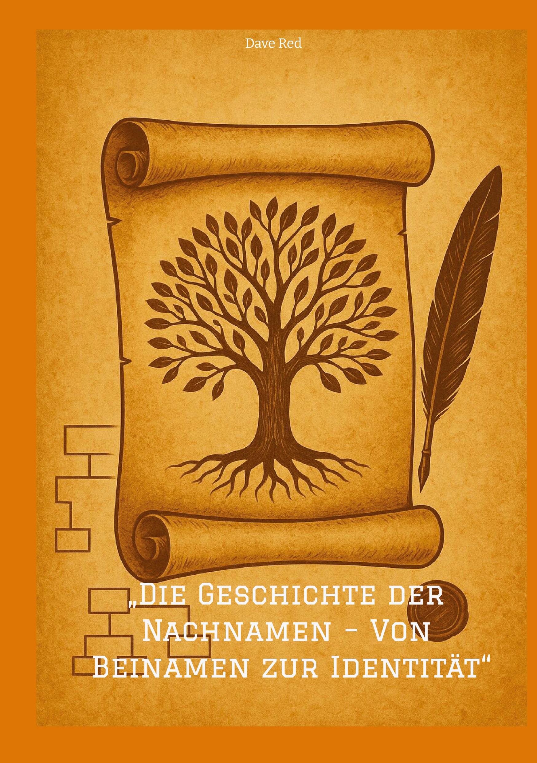 Vorderes Coverbild "Die Geschichte der Nachnamen - Von Beinamen zur Identität"