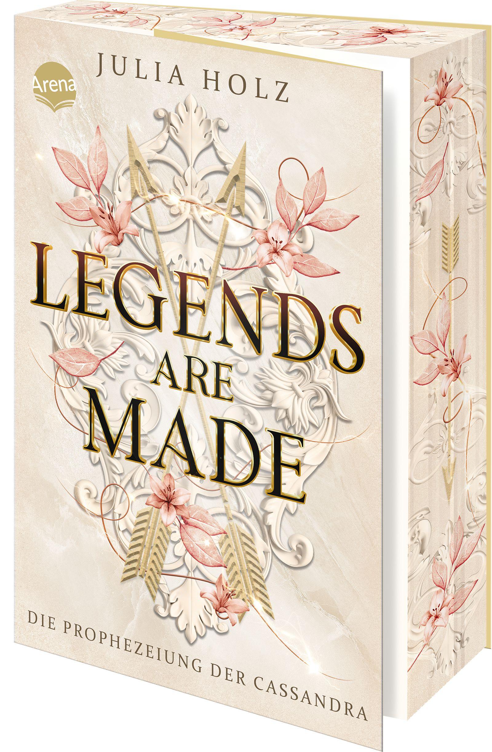 Vorderes Coverbild Legends Are Made (3). Die Prophezeiung der Cassandra