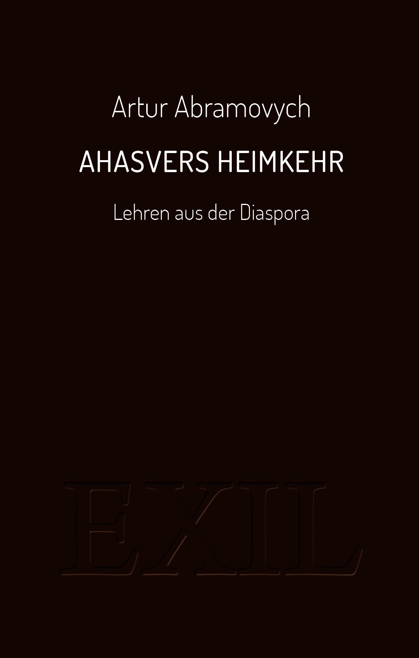 Vorderes Coverbild Ahasvers Heimkehr