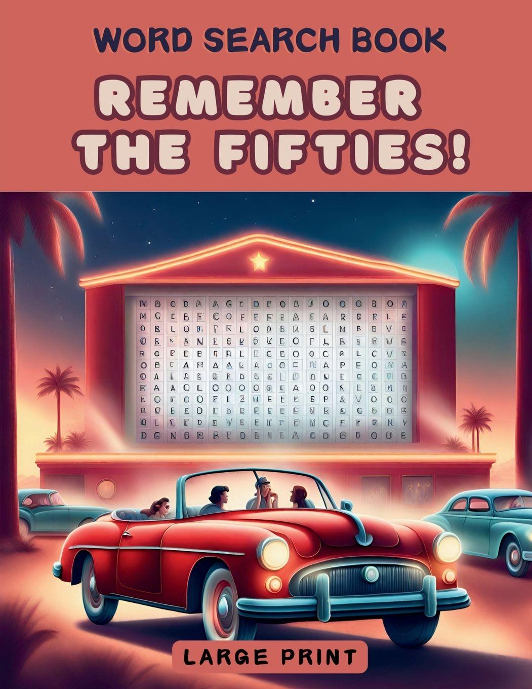 Vorderes Coverbild Remember the Fifties! Word Search Book