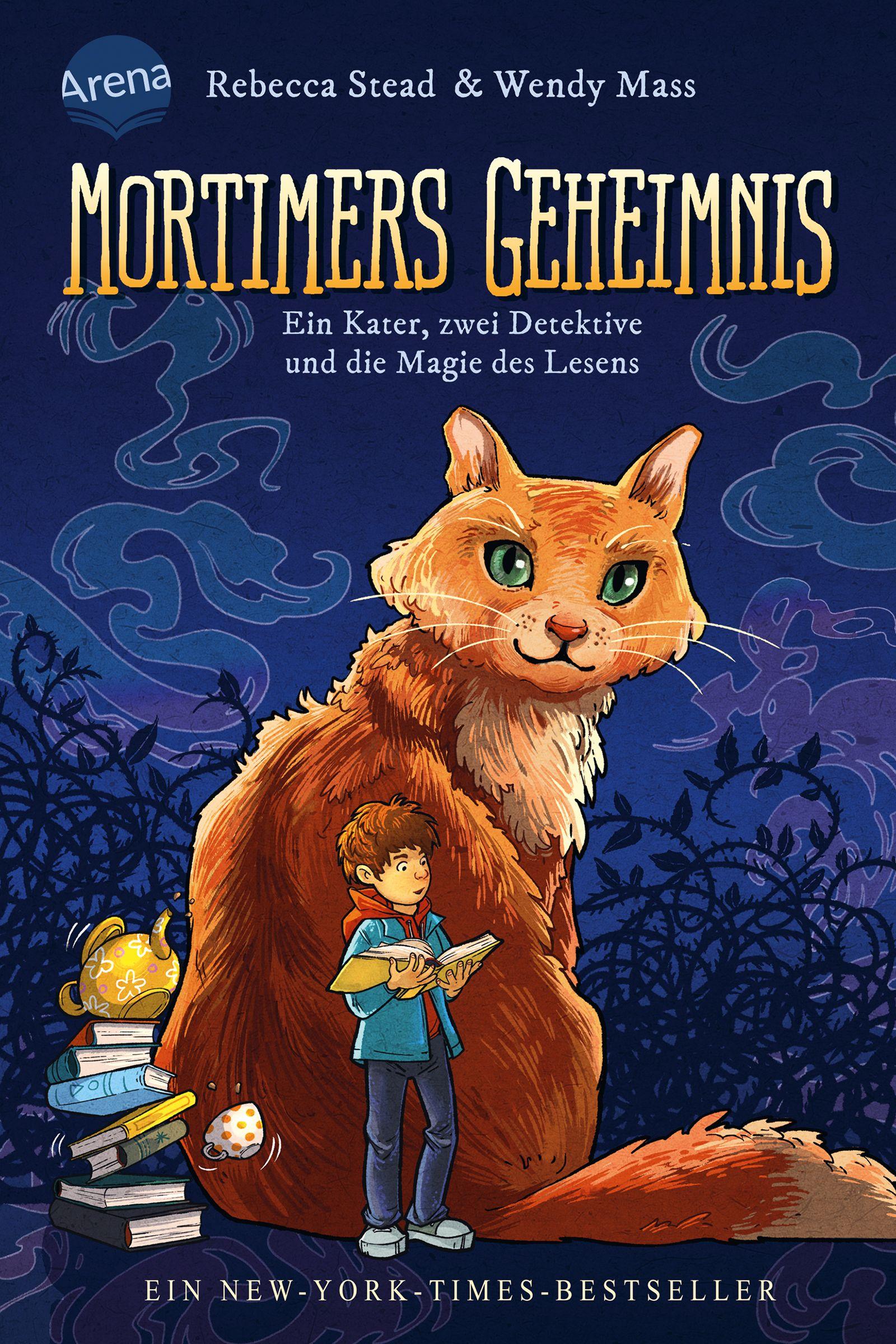 Vorderes Coverbild Mortimers Geheimnis. Ein Kater, zwei Detektive und die Magie des Lesens