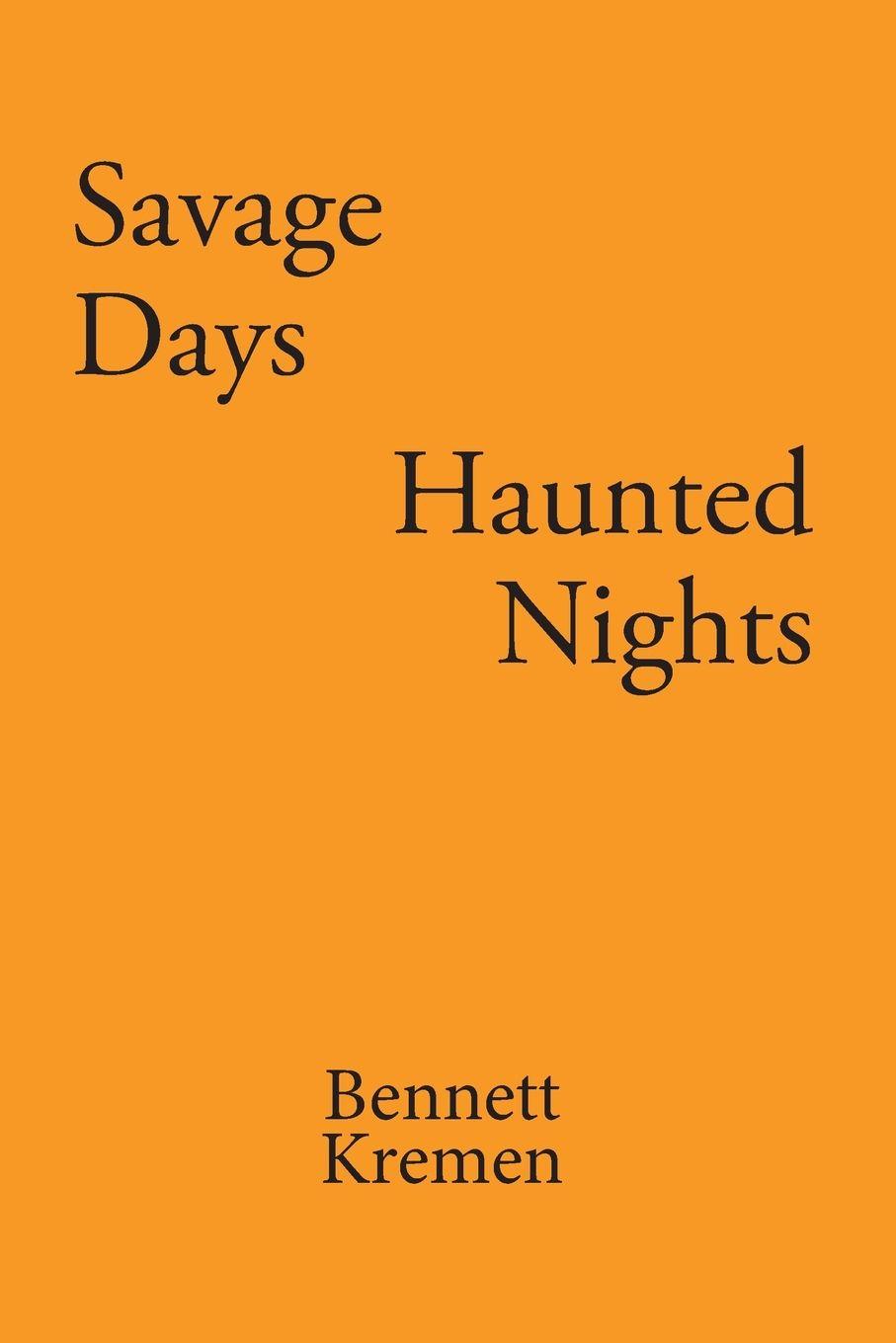 Vorderes Coverbild Savage Days Haunted Nights